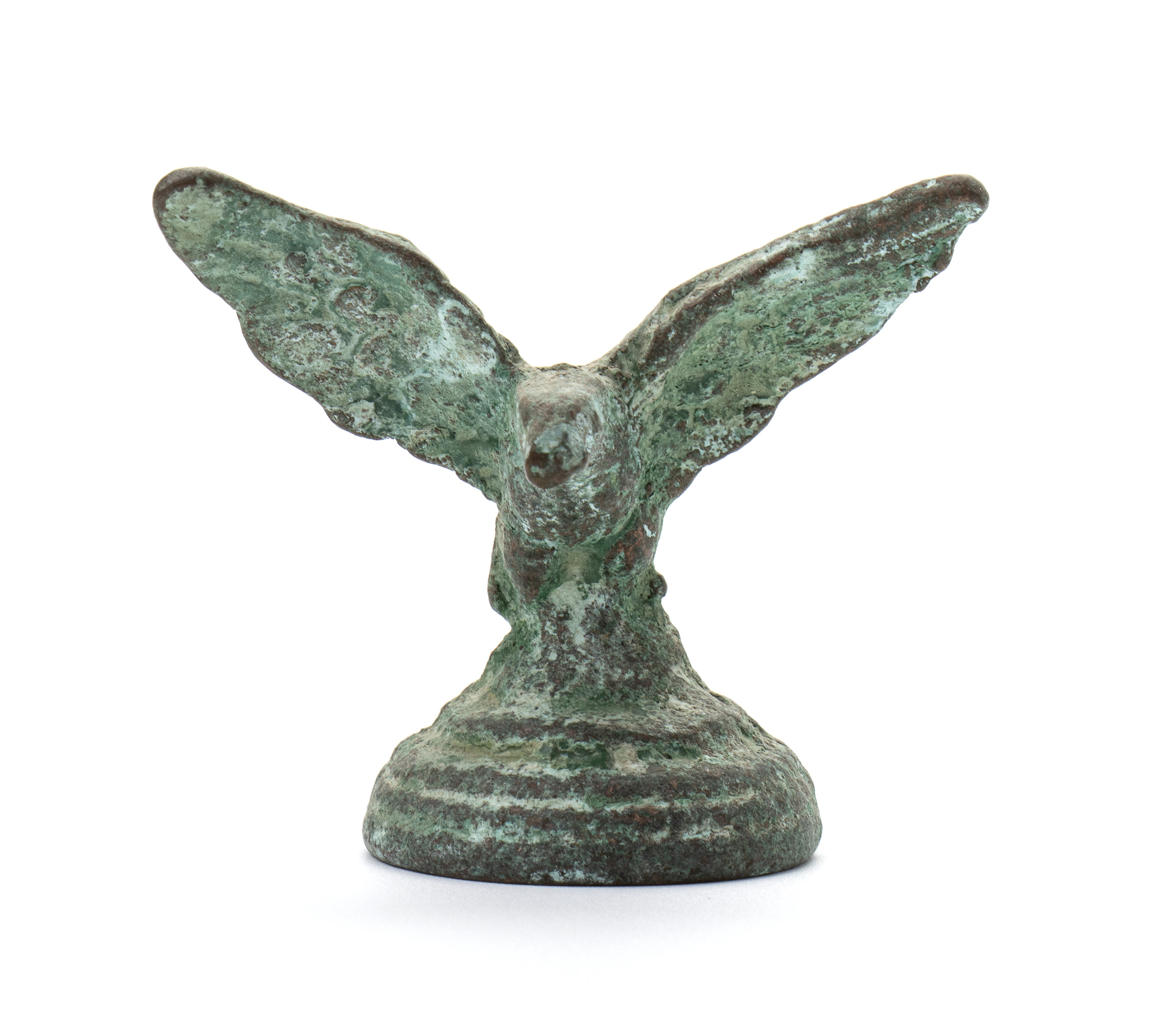 Lotto di lucertola, tartaruga e aquila in bronzo