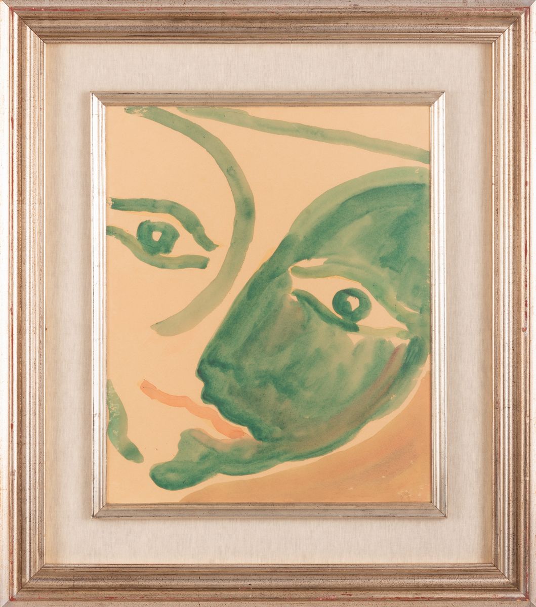 Virgilio Guidi - Testa Verde