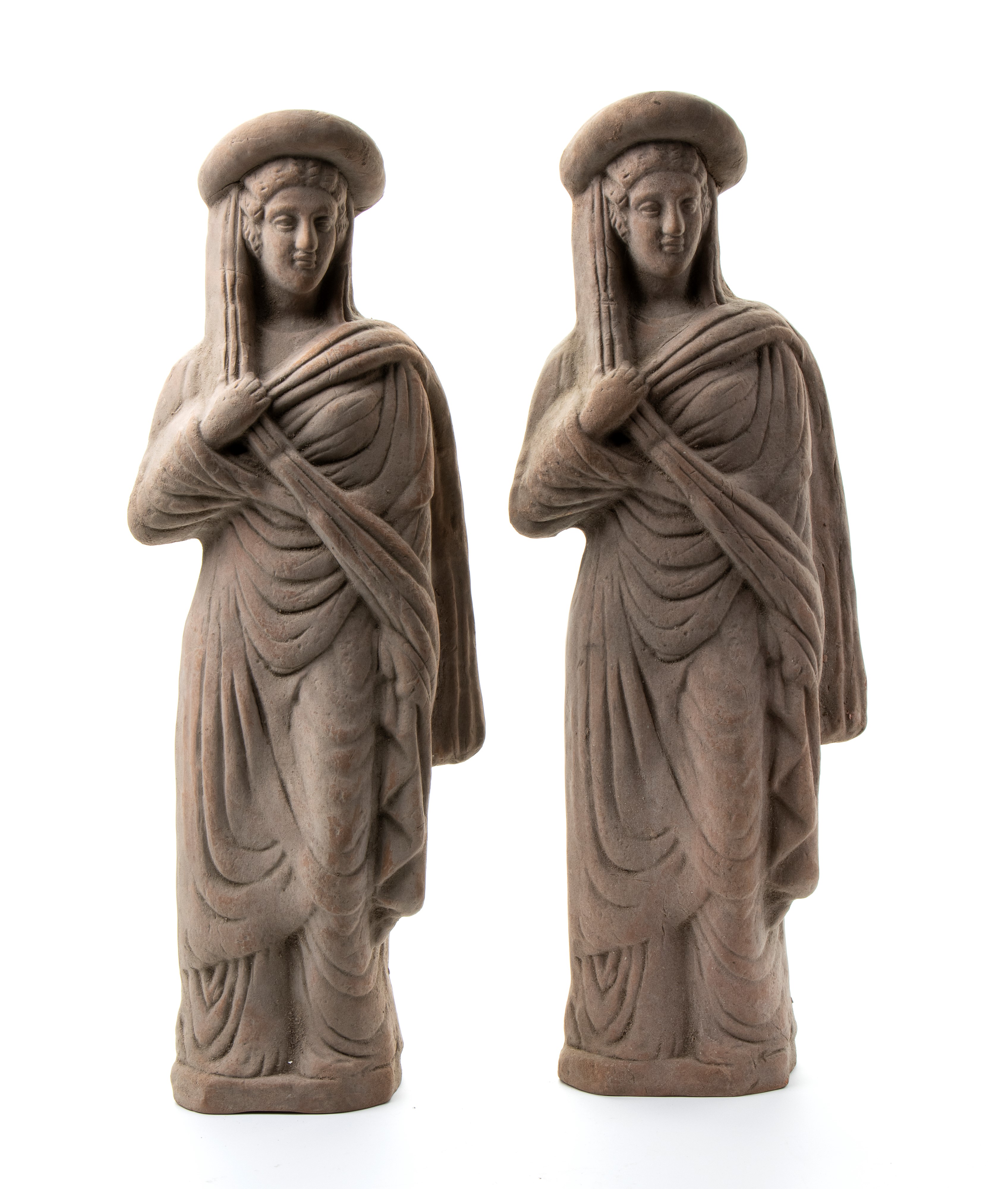 Lotto di 3 sculture di divinità