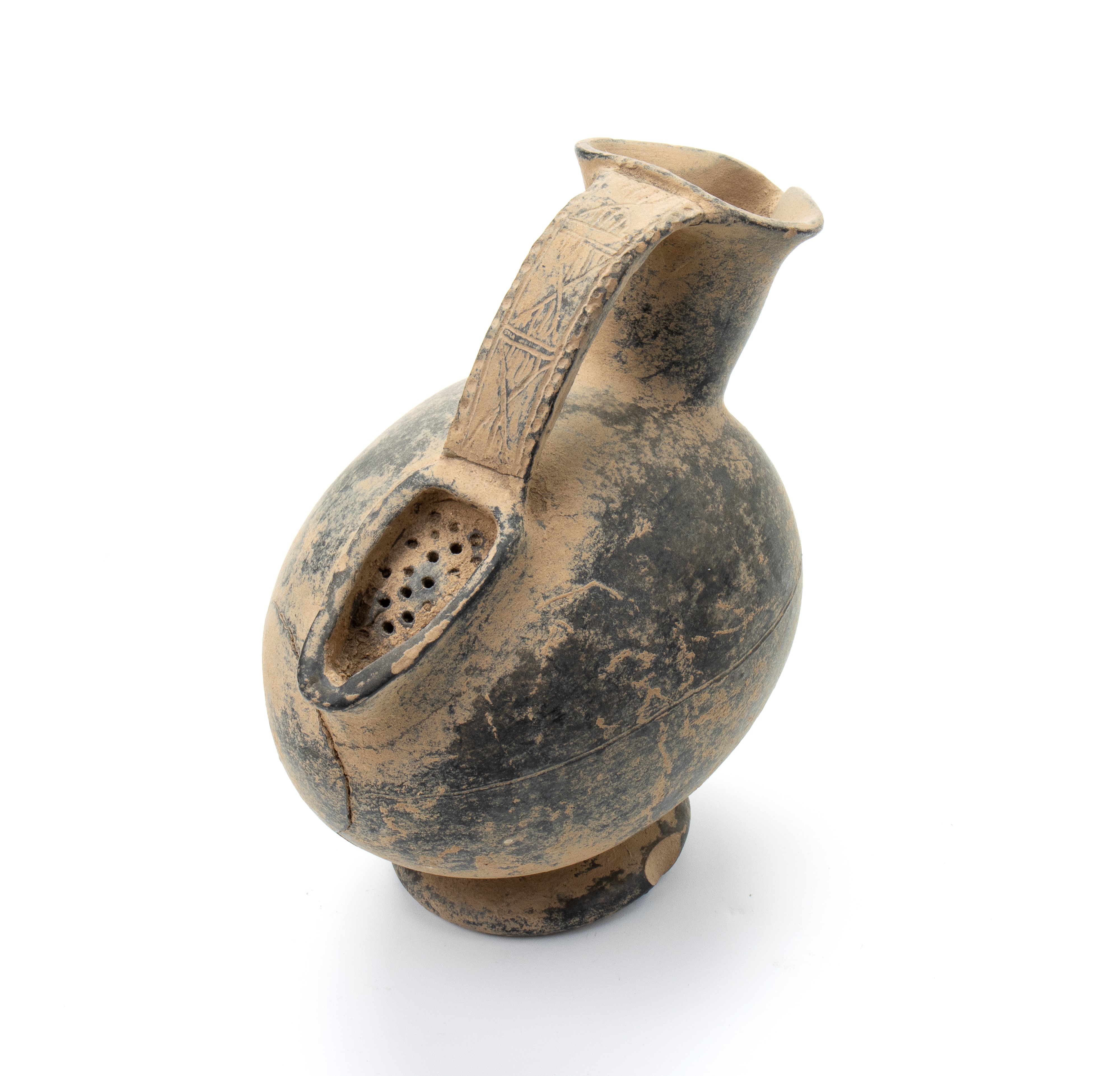 Askos in ceramica buccheroide