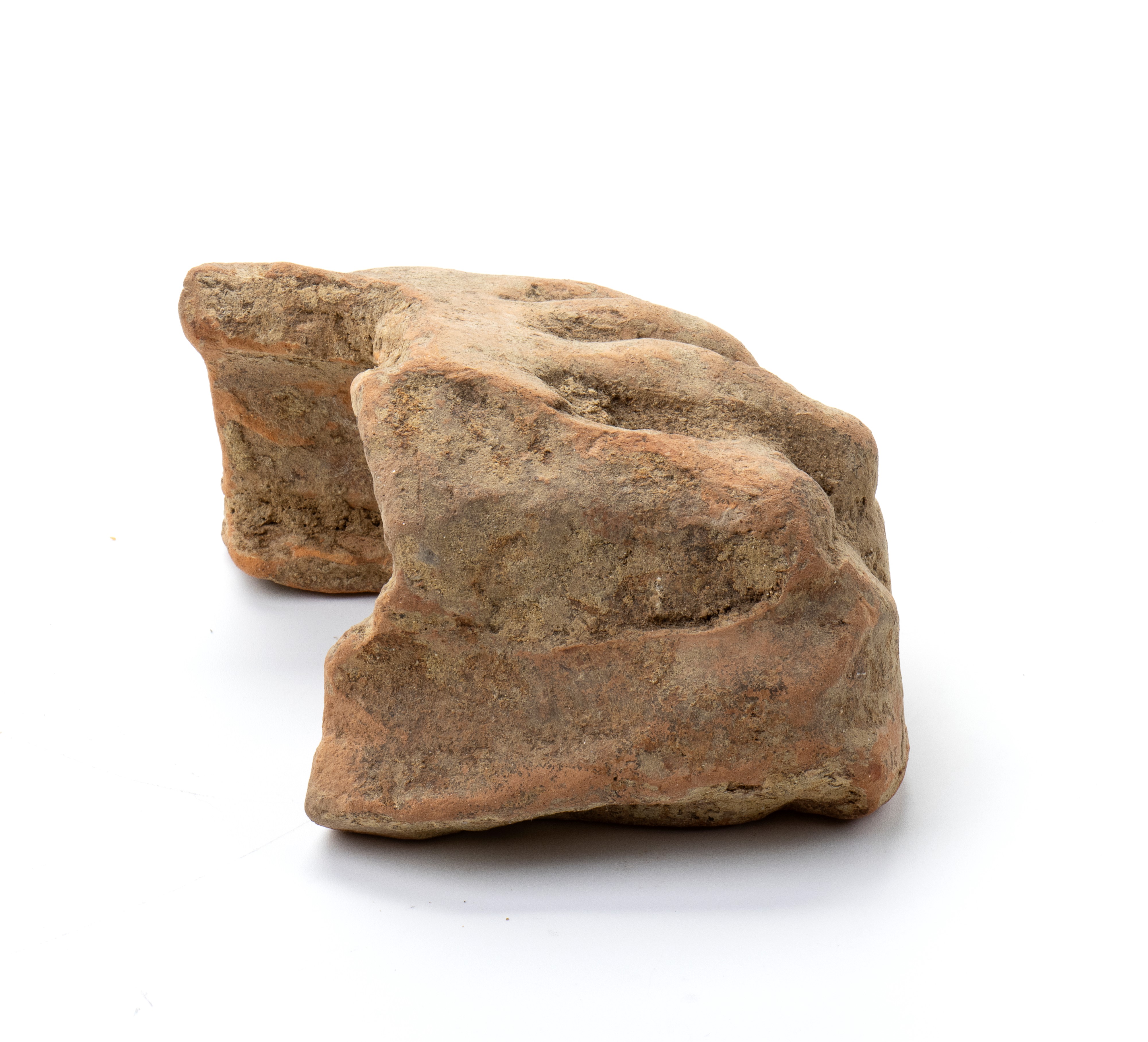 Frammento di piede in terracotta