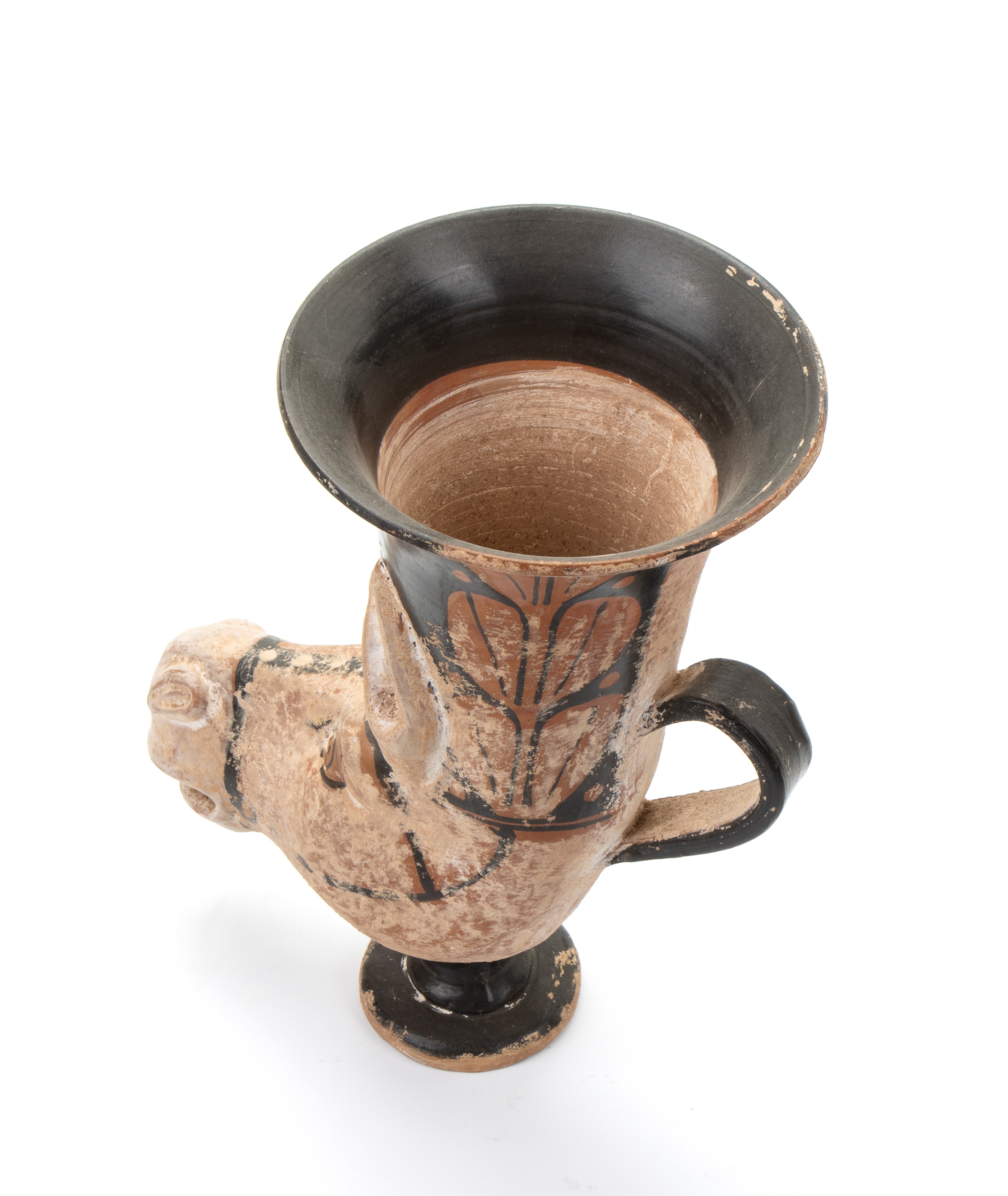 Rhyton a testa d'asino