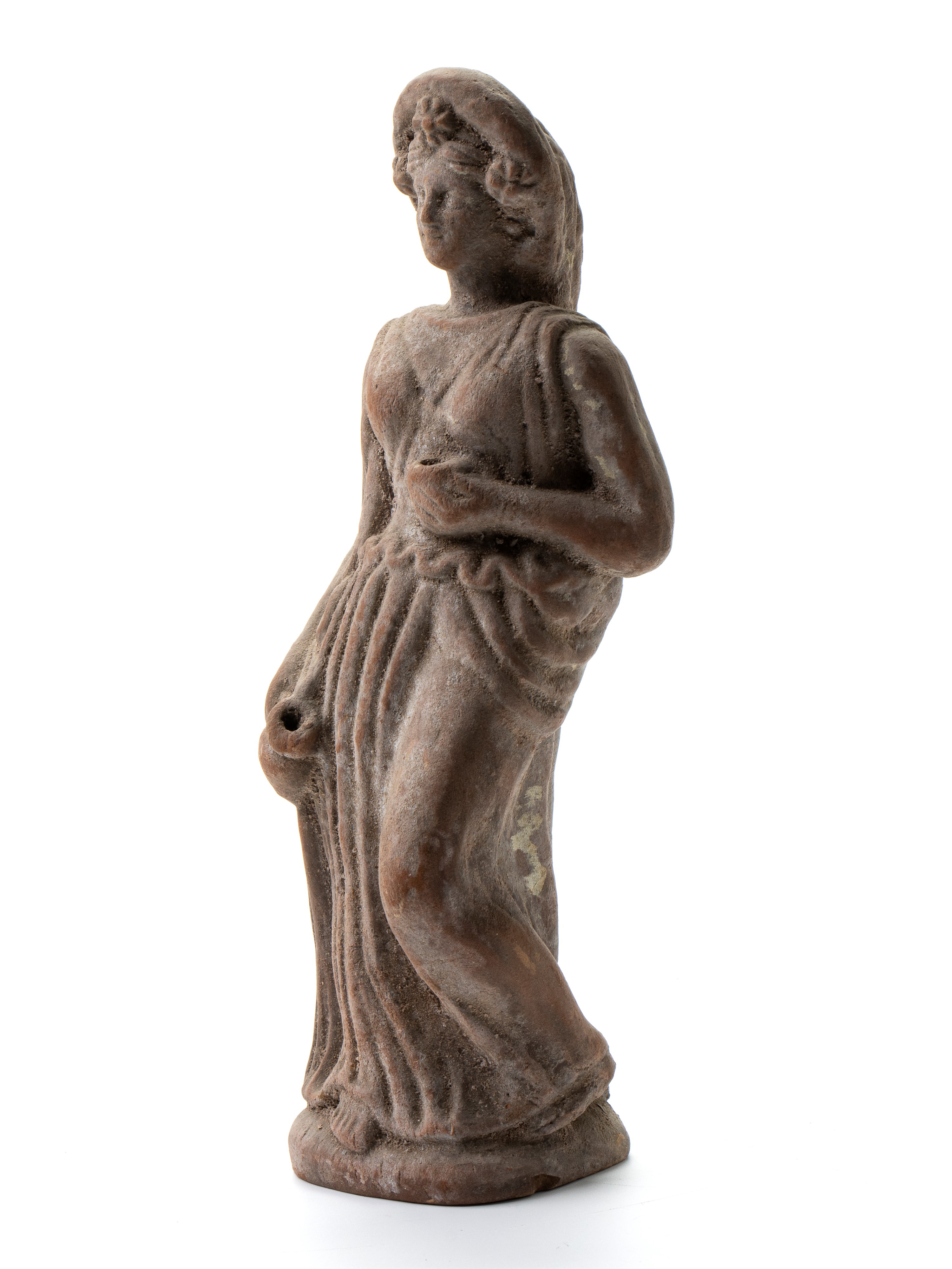Scultura in Terracotta Raffigurante Ebe