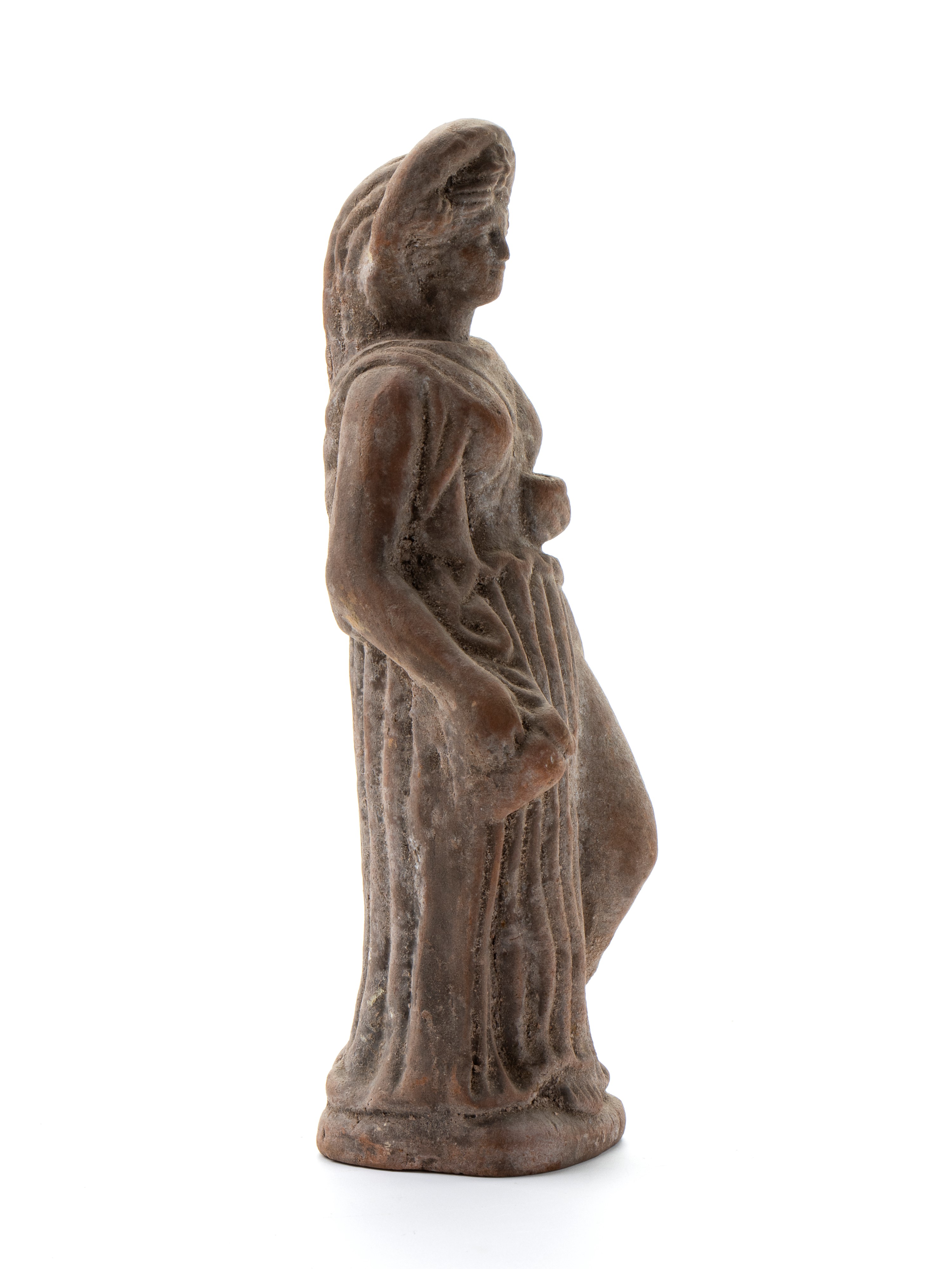 Scultura in Terracotta Raffigurante Ebe