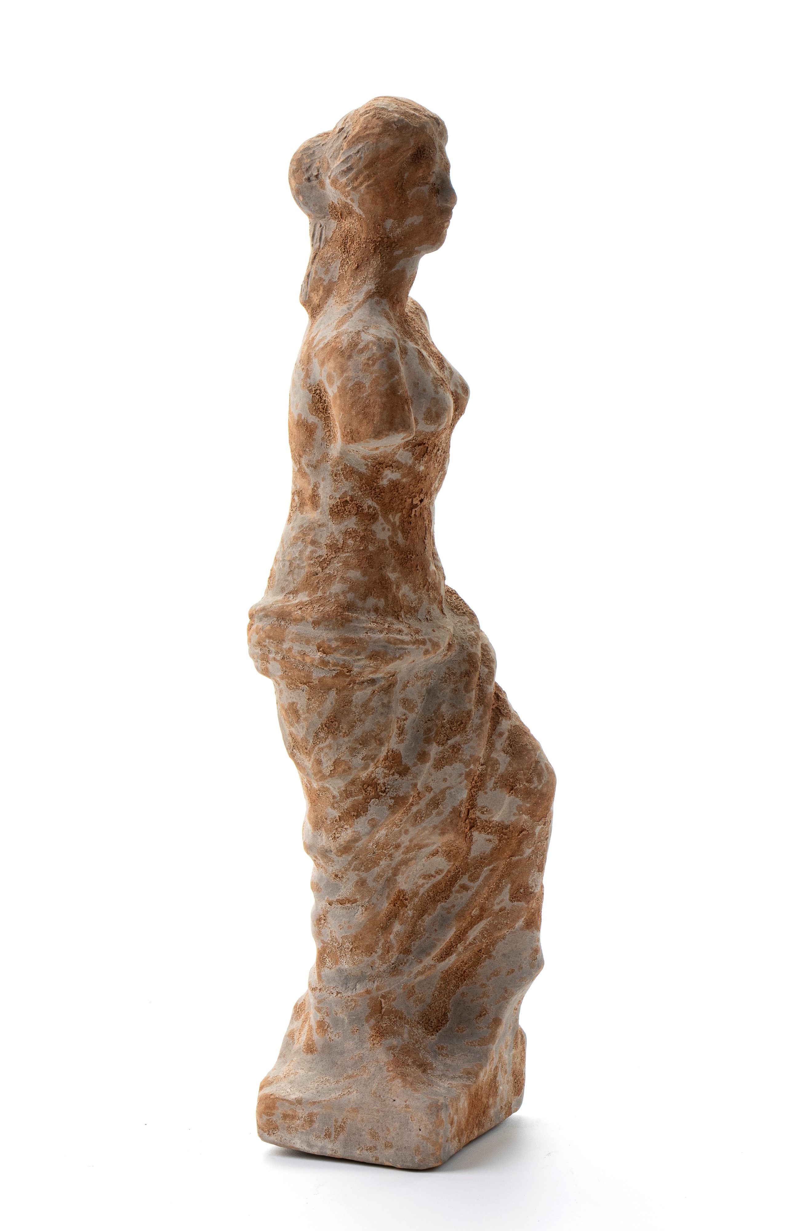 Scultura in terracotta, copia della Venere di Milo