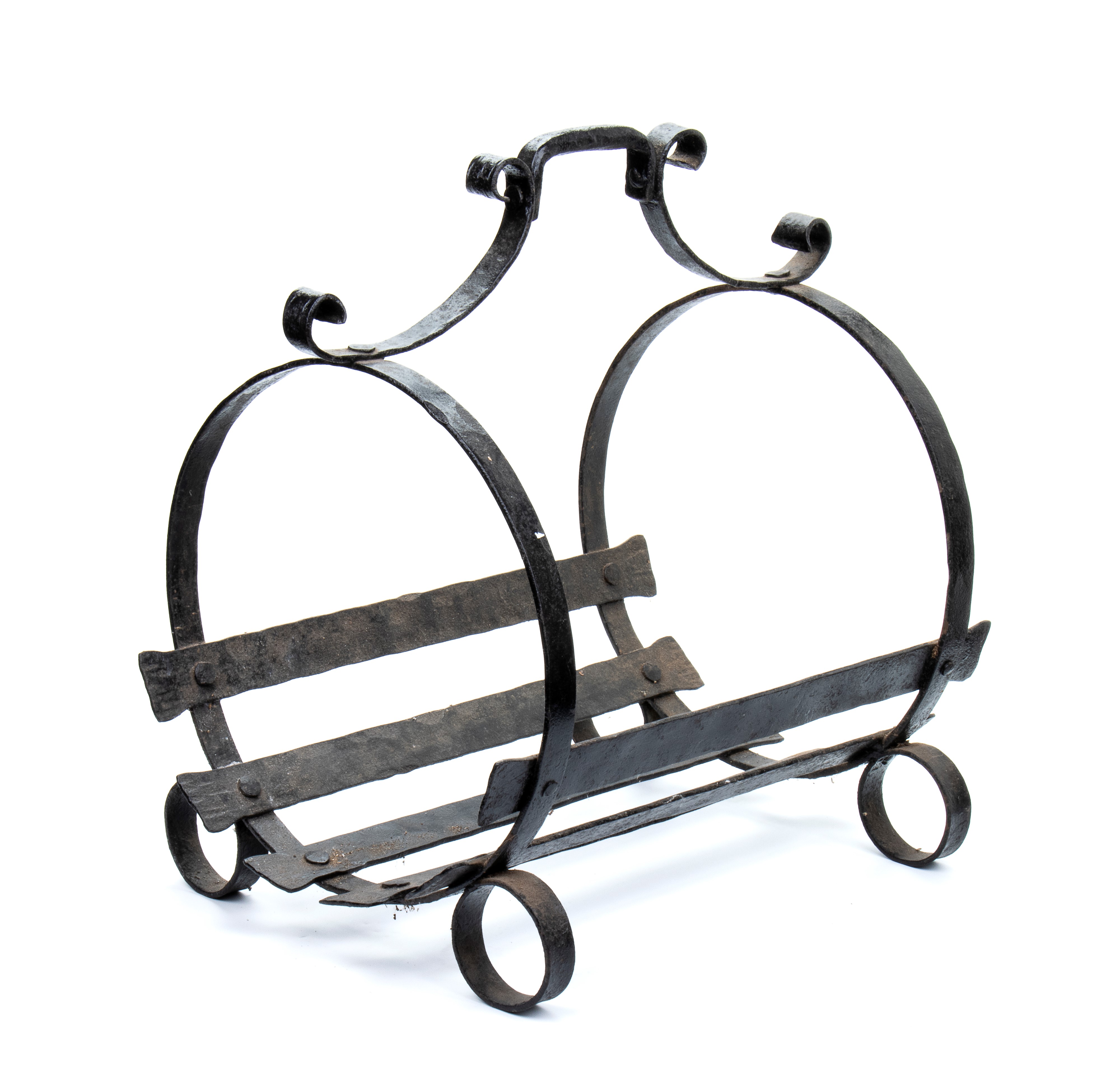 Portalegna in ferro battuto