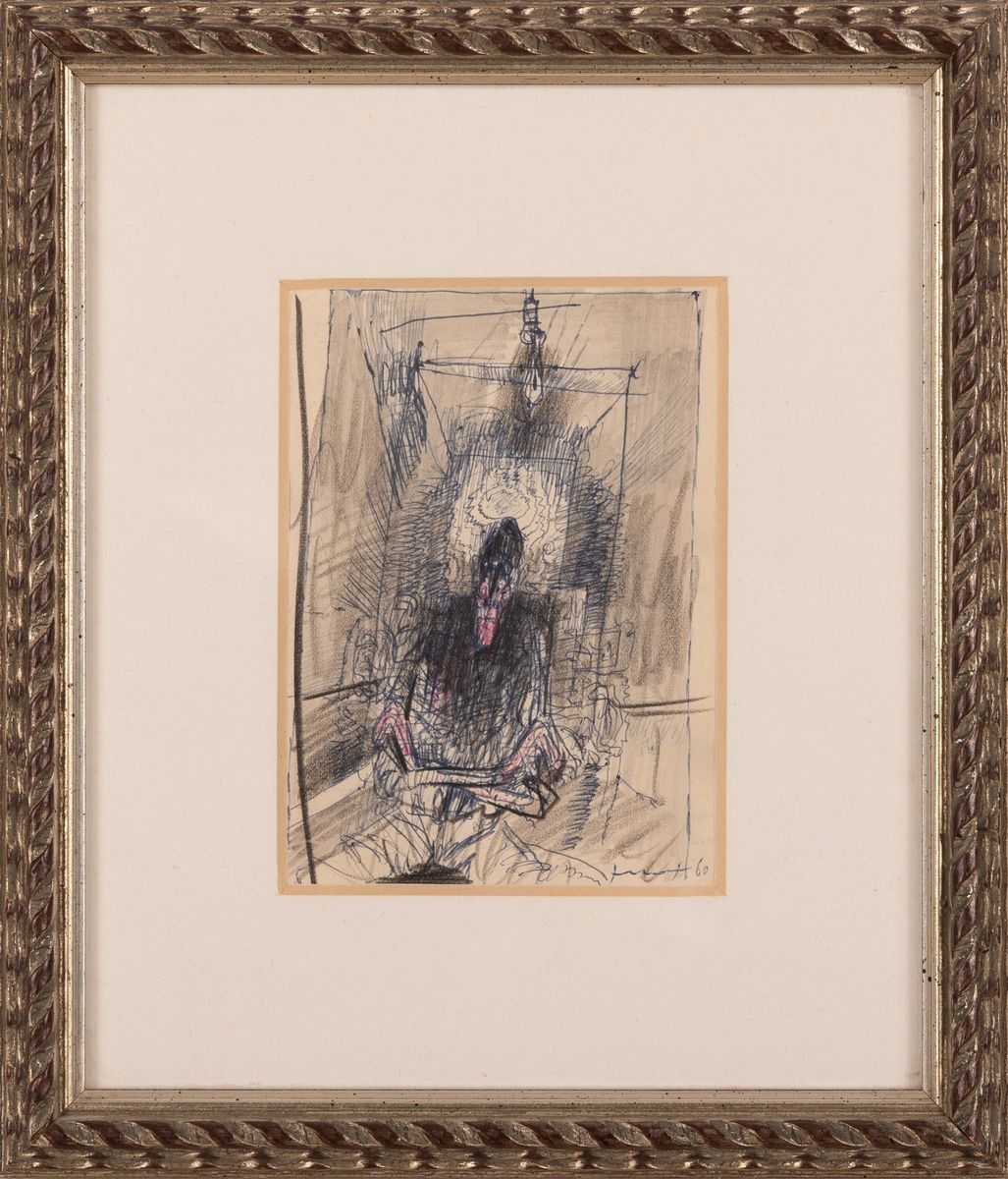 Gianfranco Ferroni - Autoritratto nello Studio