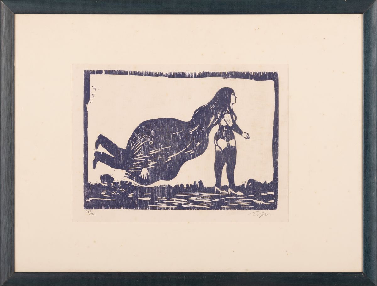 Roland Topor - Figura Femminile