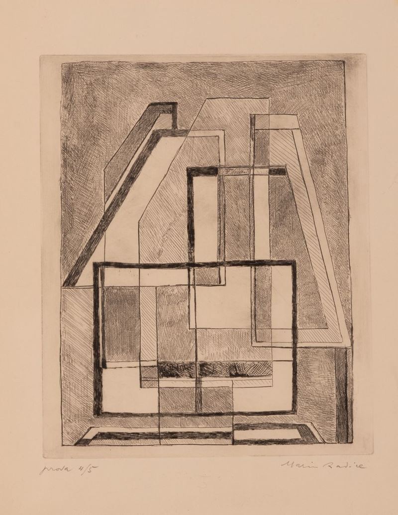 Mario Radice - Composizione