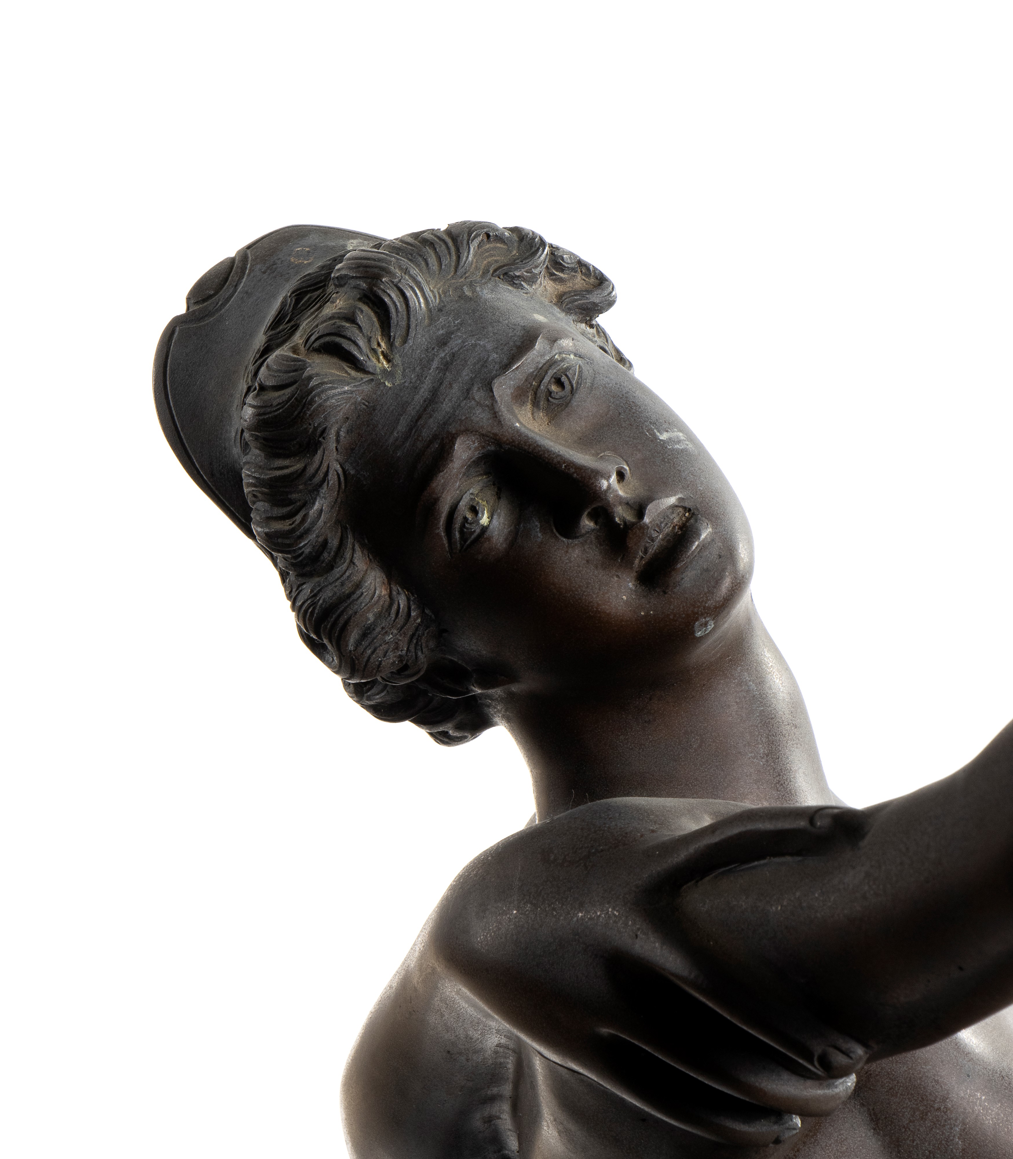 Scultura in bronzo, copia del ratto delle Sabine dal Giambologna