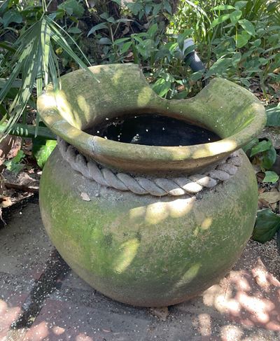 Grande Vaso con Treccia al Collo