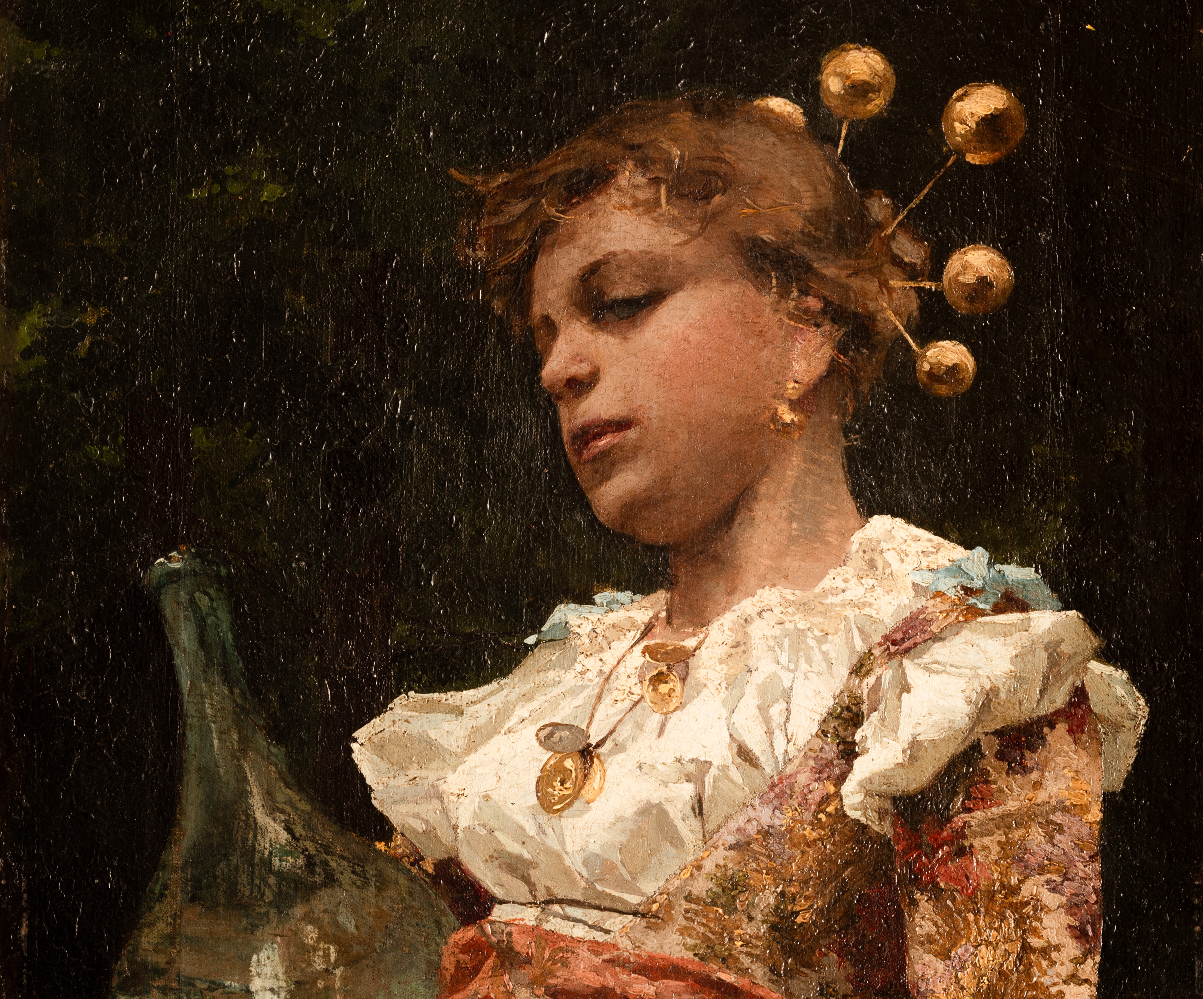 Ritratto di Nunziata Cermignani in Michetti