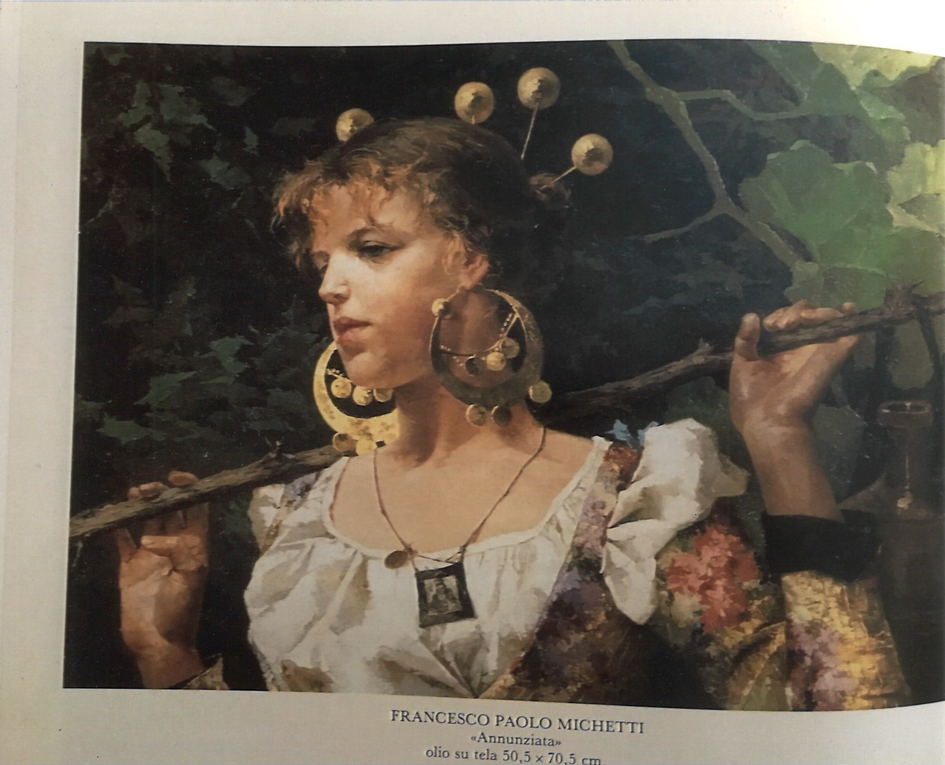 Ritratto di Nunziata Cermignani in Michetti