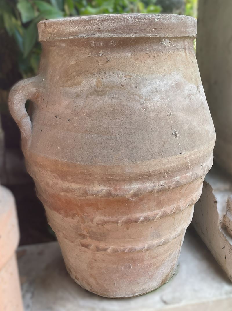 Giara in Terracotta con Prese Laterali