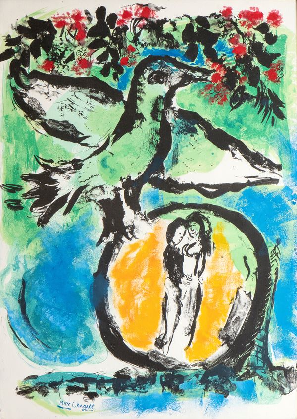 Marc Chagall - Stampa tratta da L'Oiseau Vert