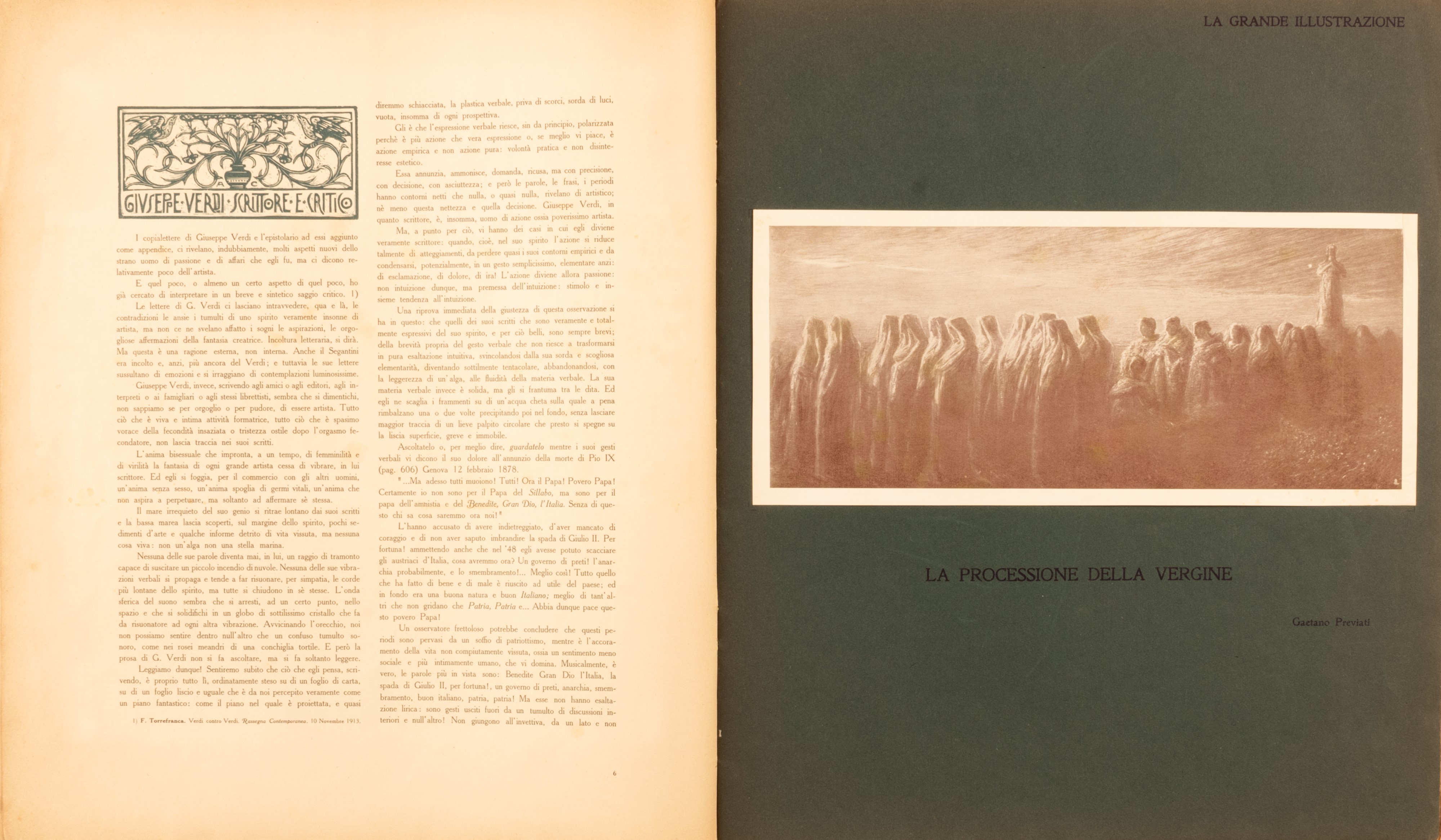 La Grande Illustrazione, anno I n. 1