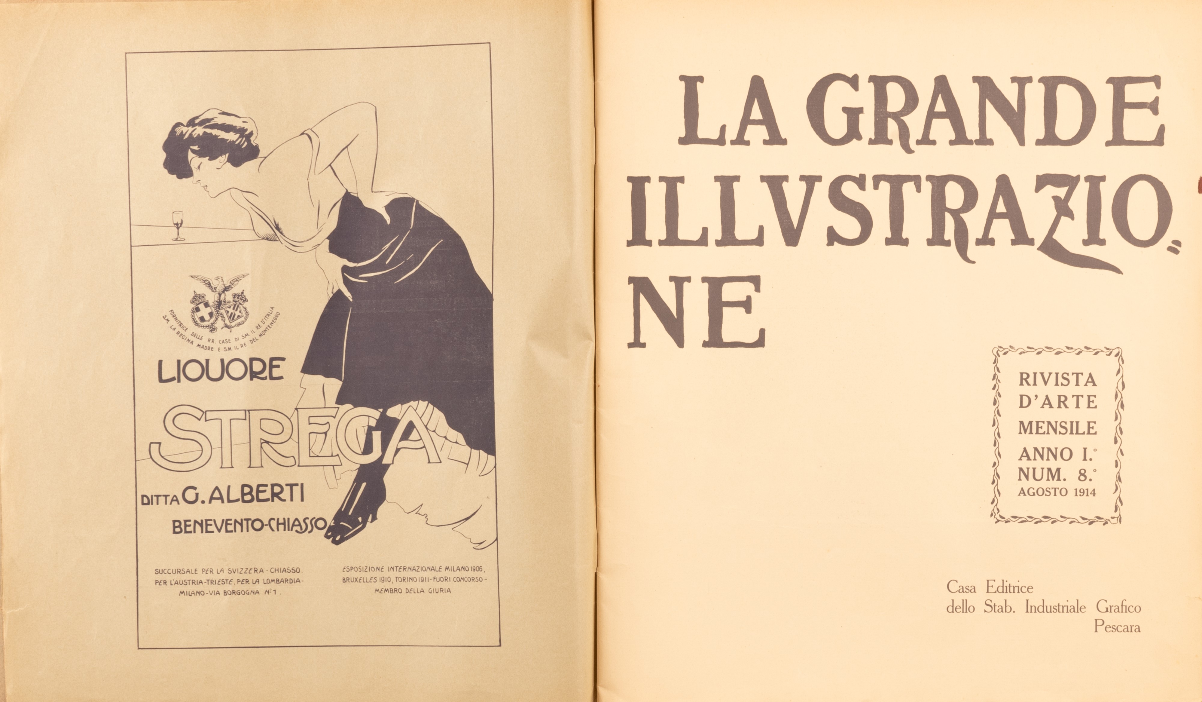 La Grande Illustrazione, anno I n. 8