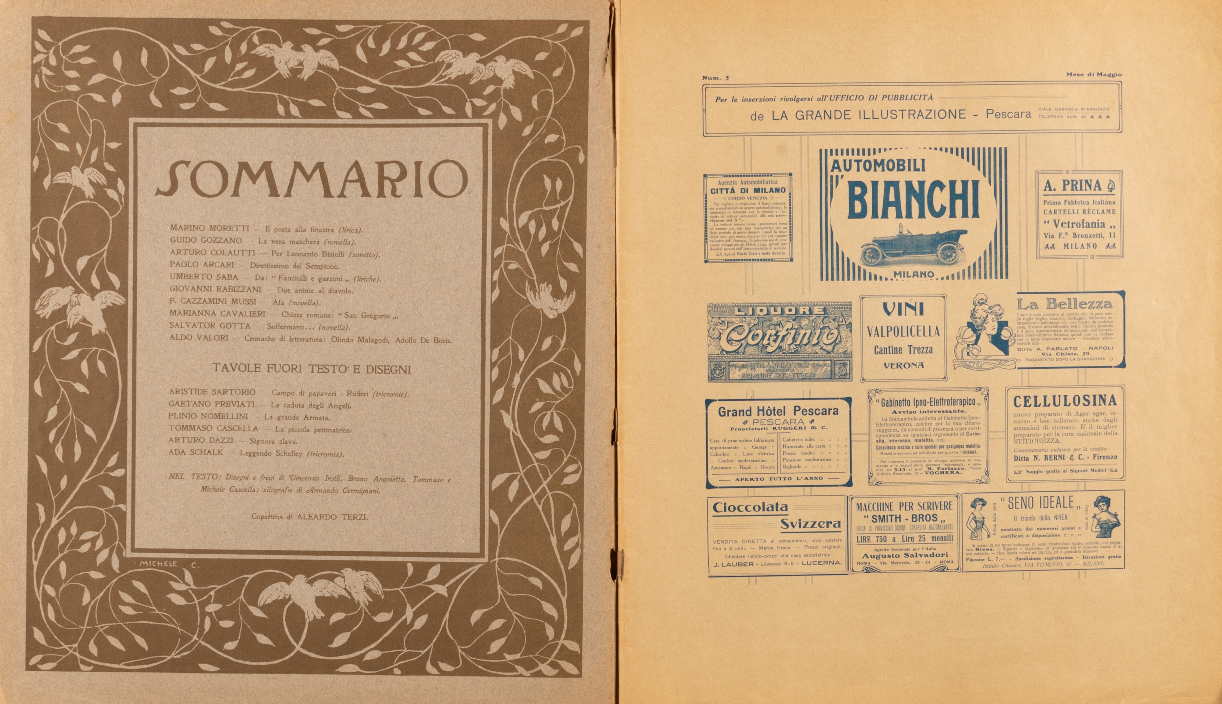 La Grande Illustrazione, Anno i N. 5