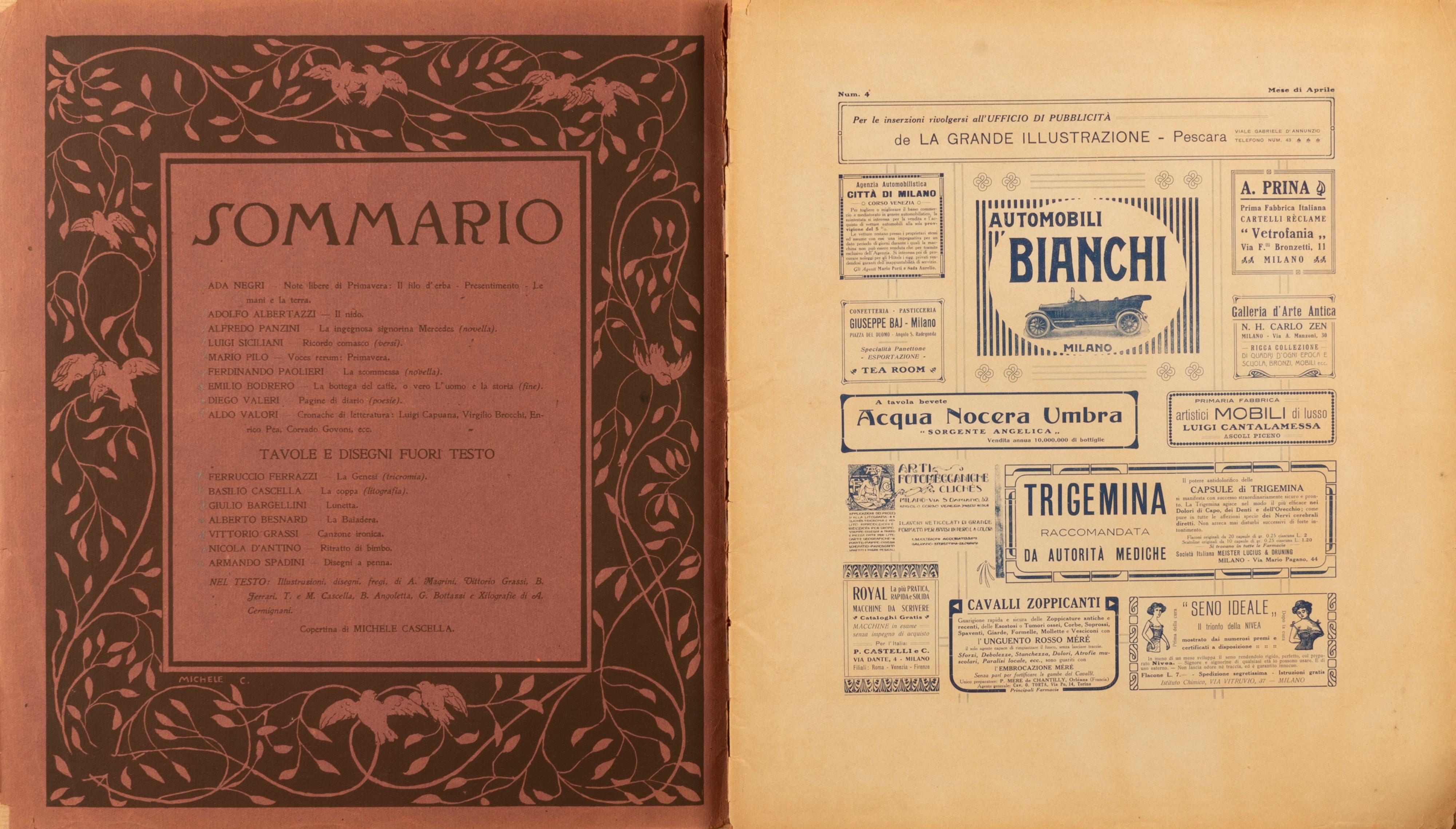 La Grande Illustrazione, anno I n. 4