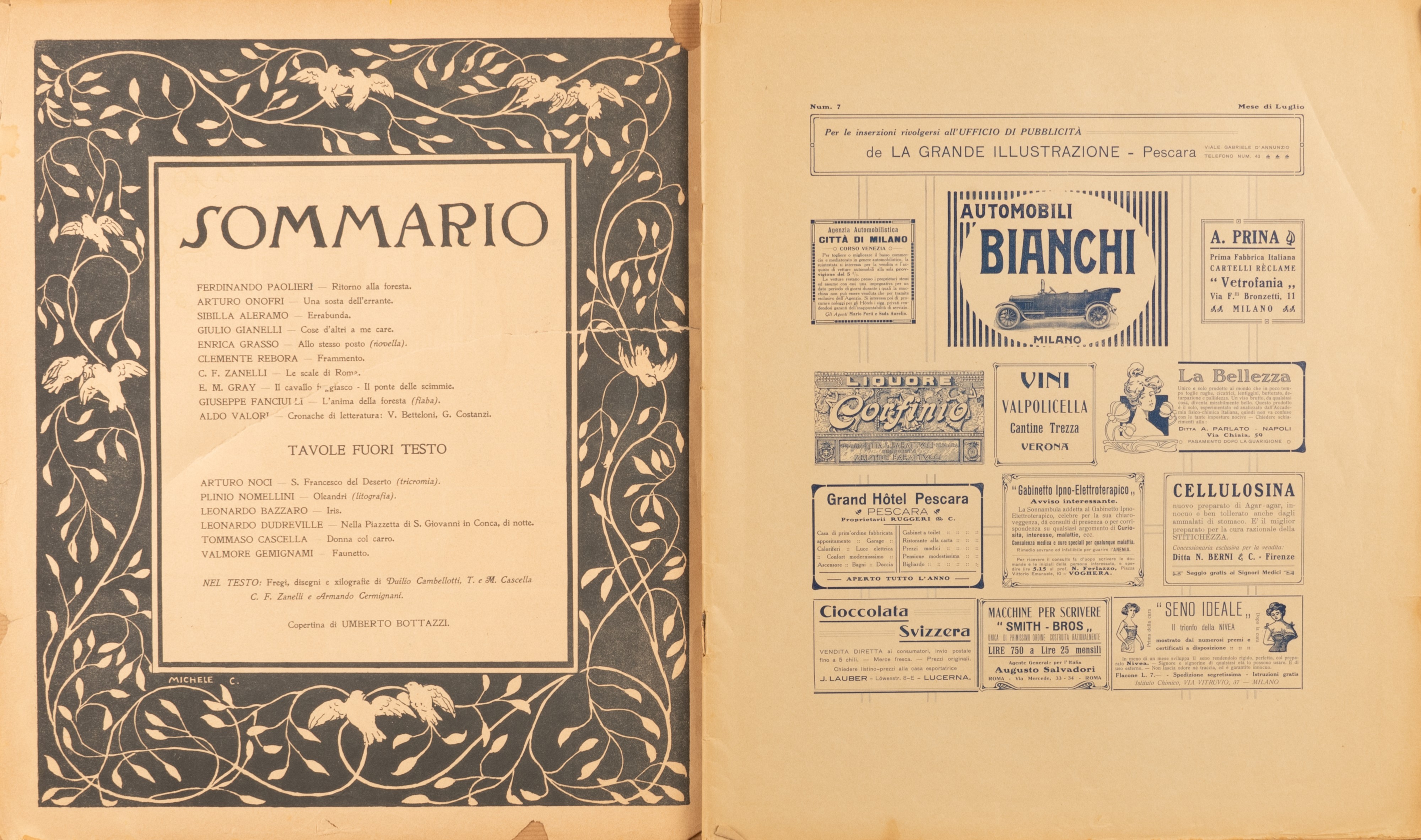 La Grande Illustrazione, Anno i N. 7