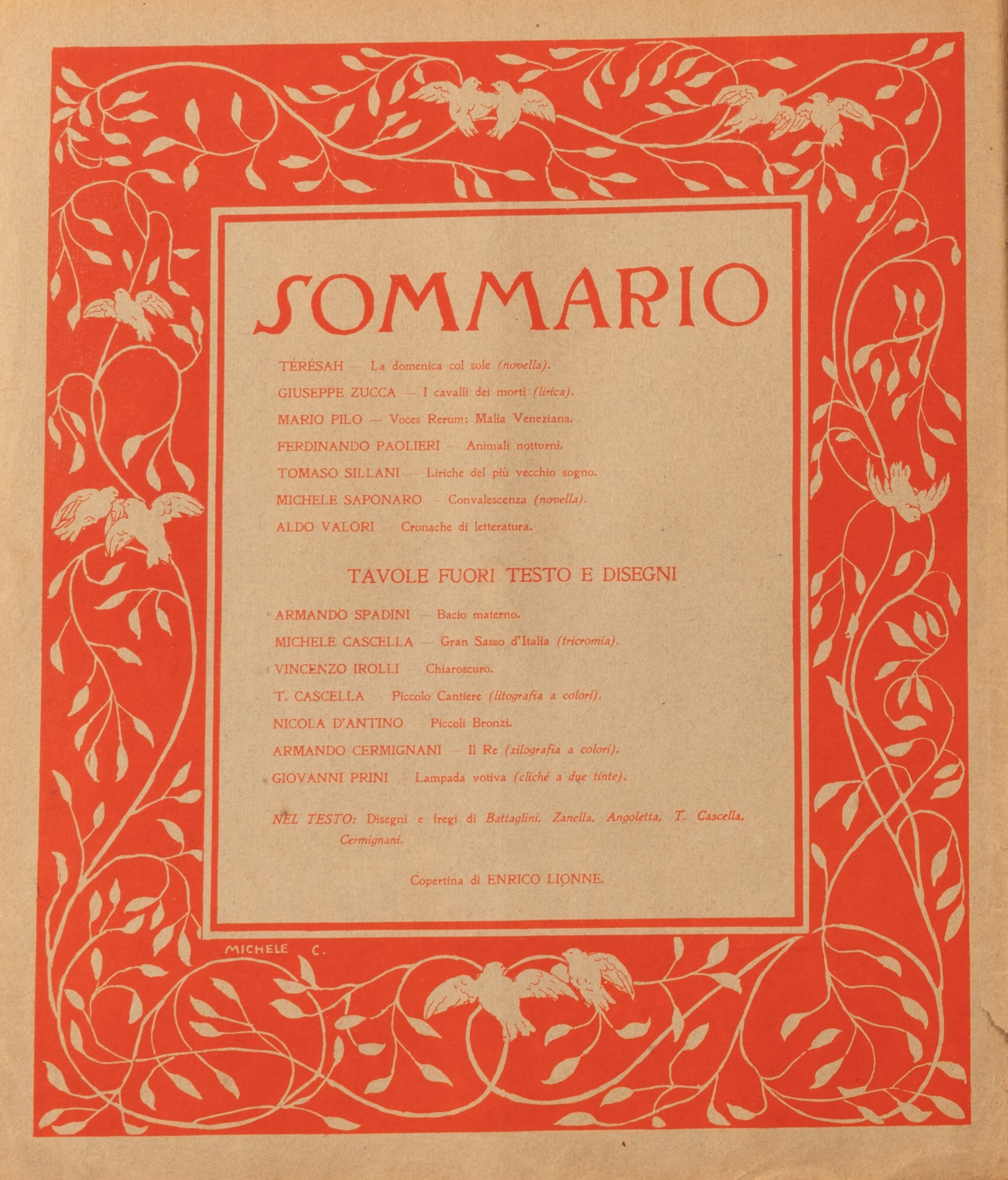 La Grande Illustrazione, Anno i N. 16