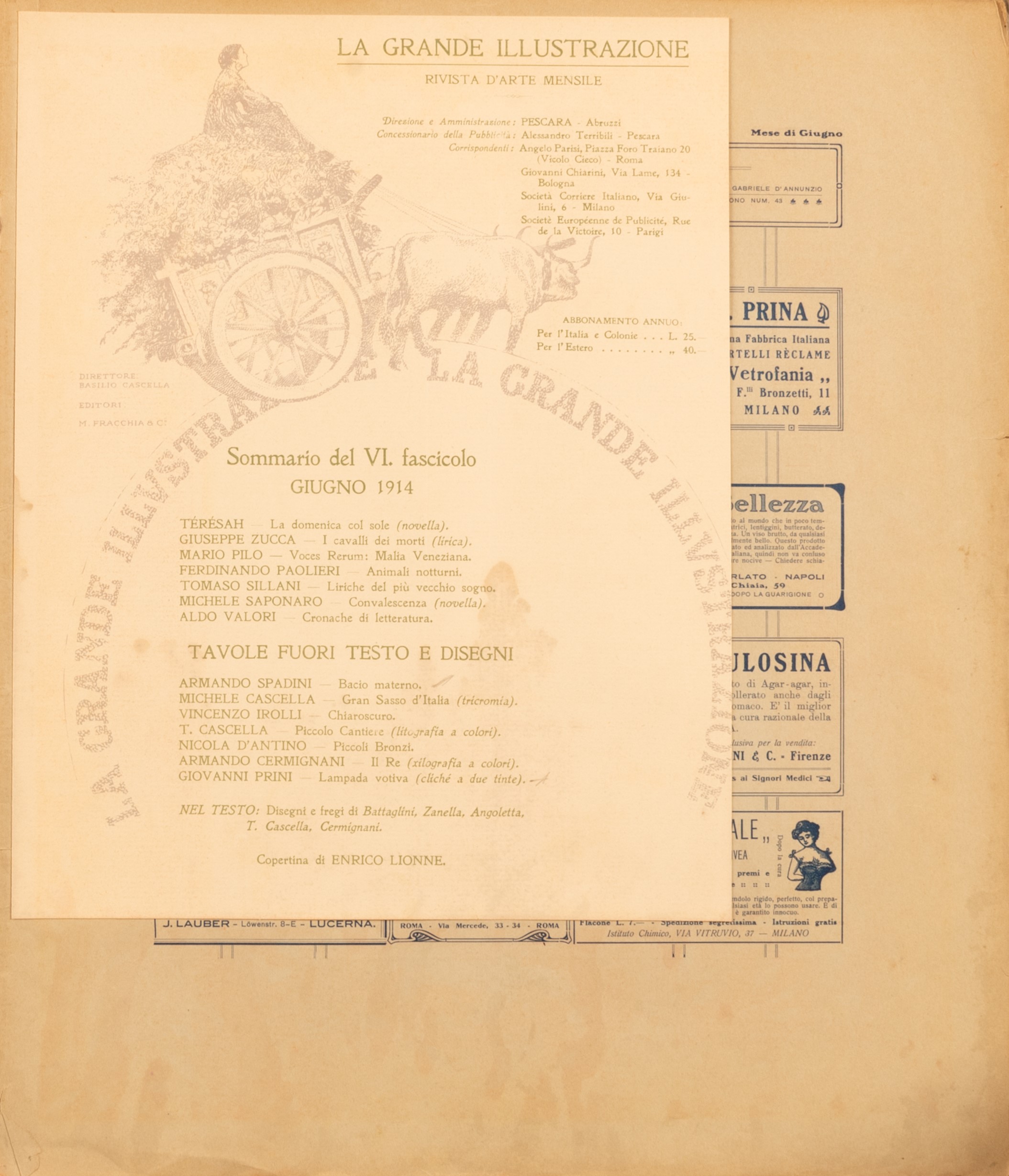 La Grande Illustrazione, Anno i N. 16
