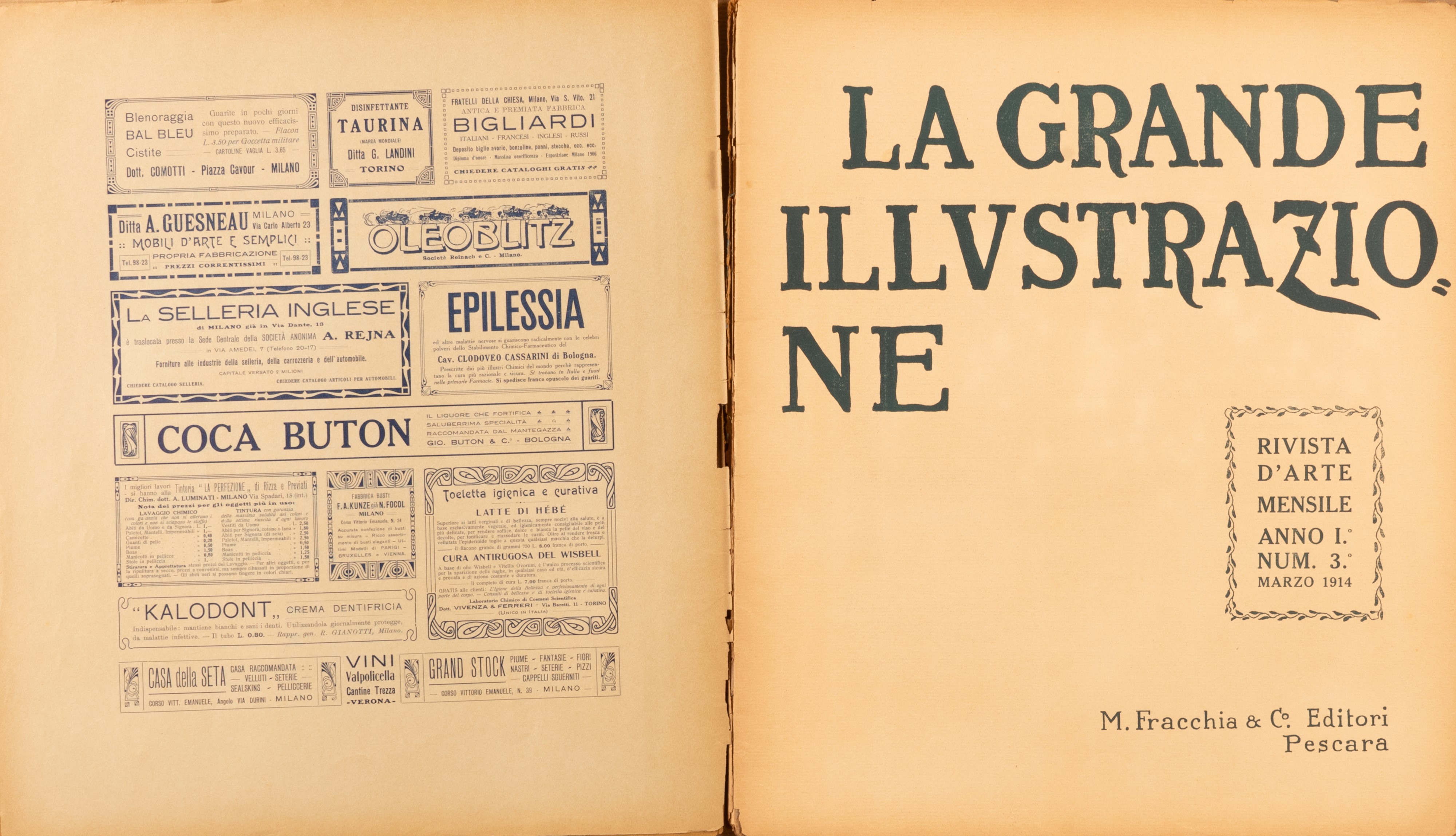 La Grande Illustrazione, Anno i N. 3