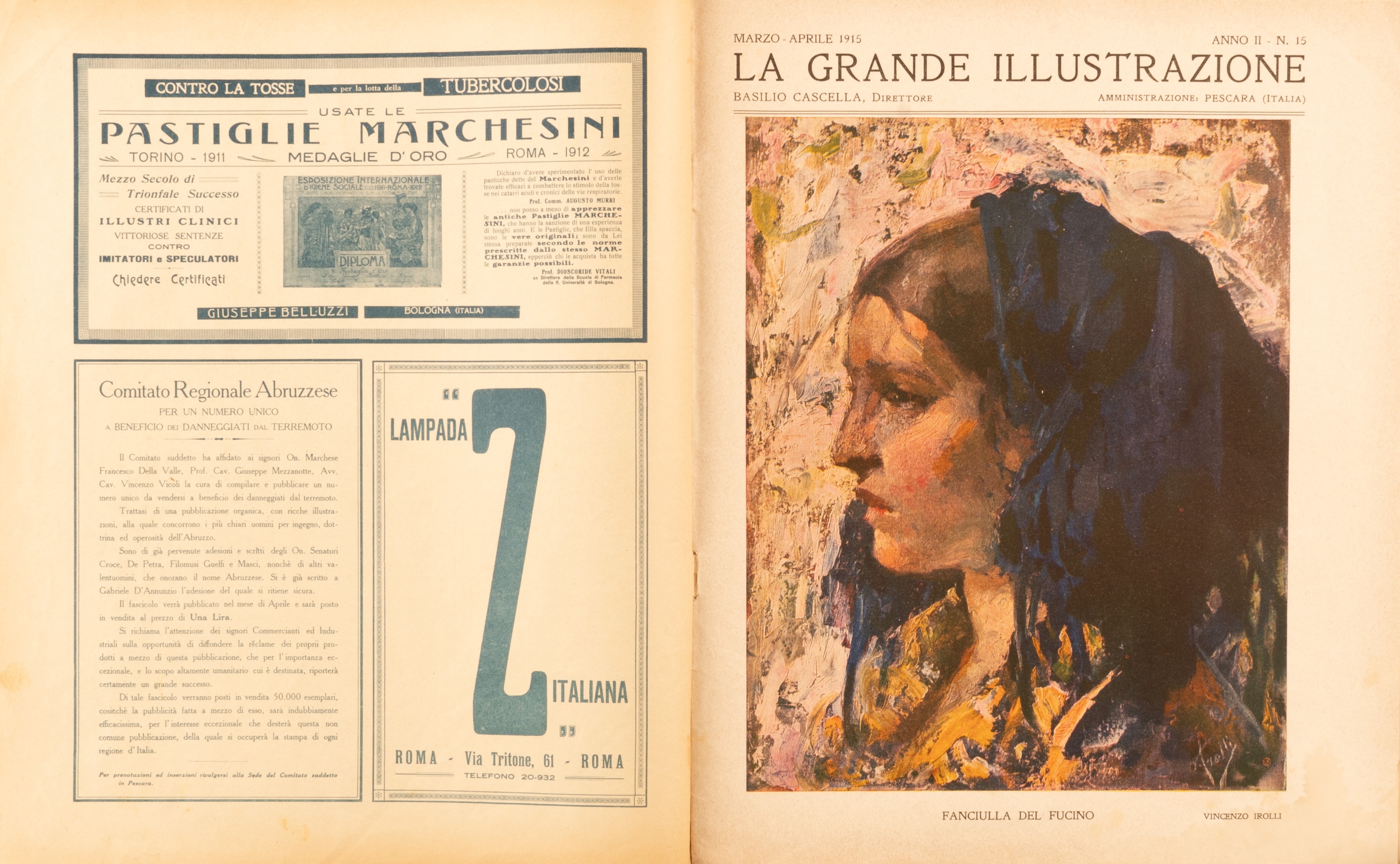 La Grande Illustrazione, Anno II N. 15
