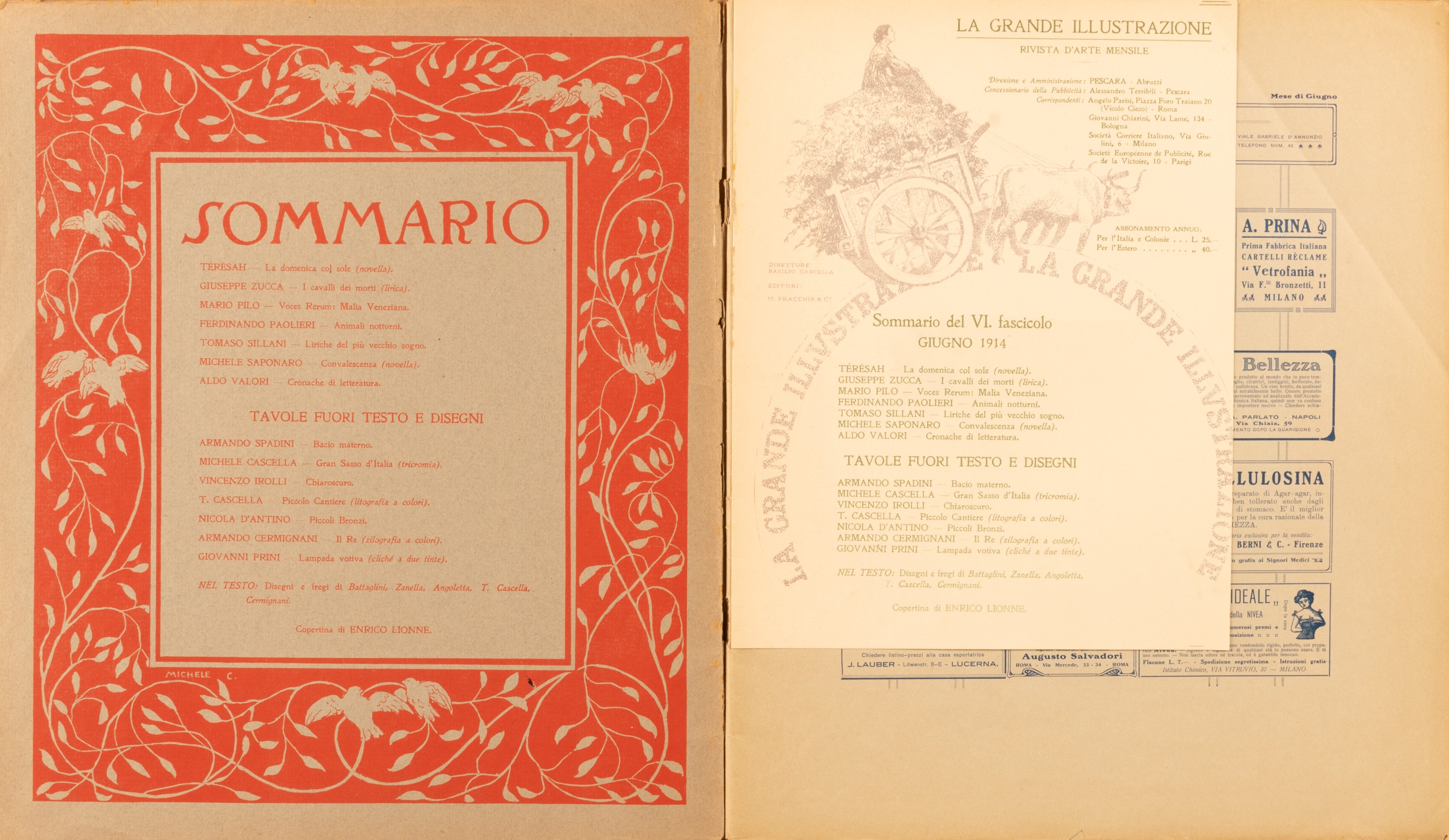 La Grande Illustrazione, Anno i N. 6