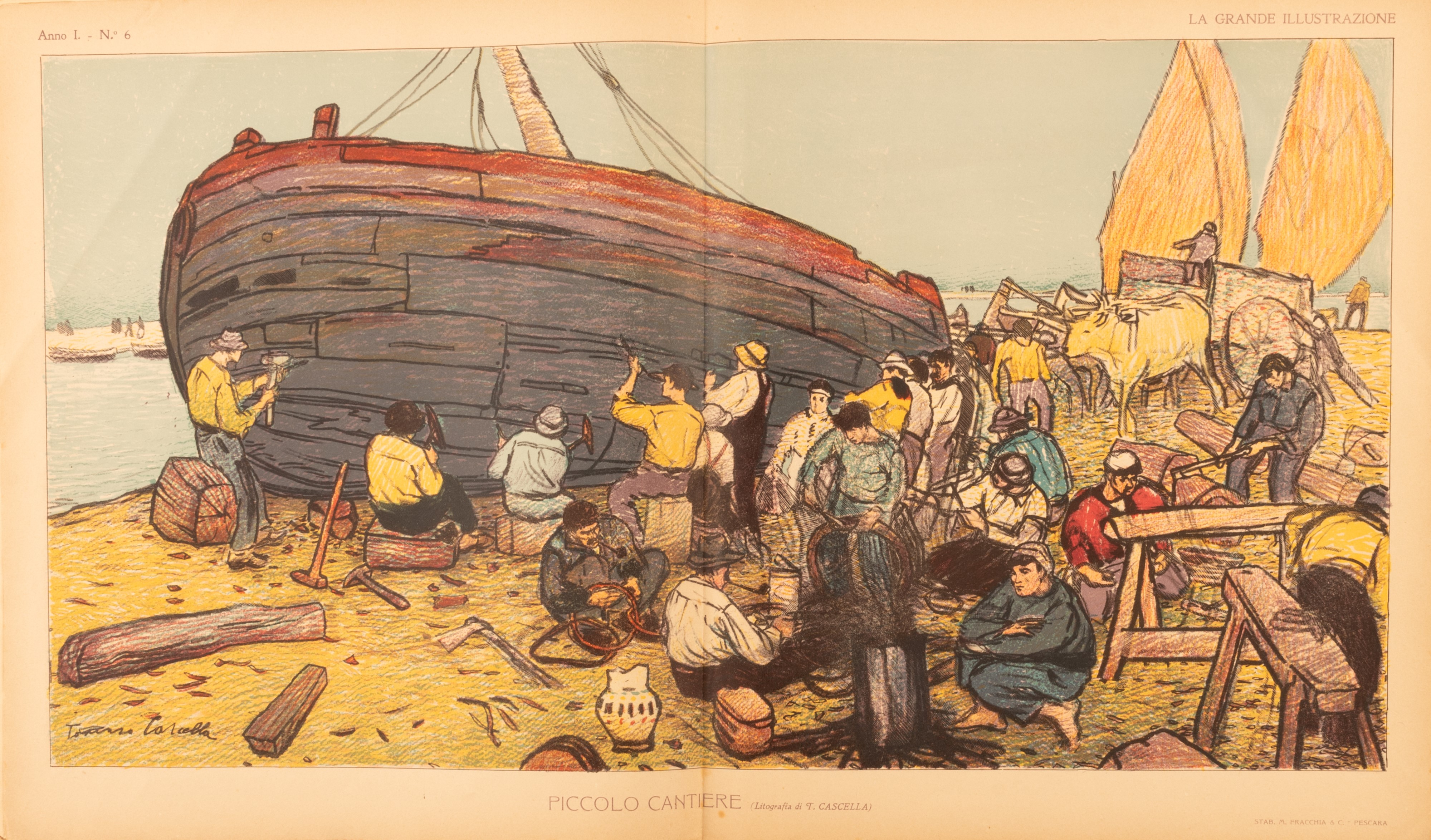 La Grande Illustrazione, Anno i N. 6