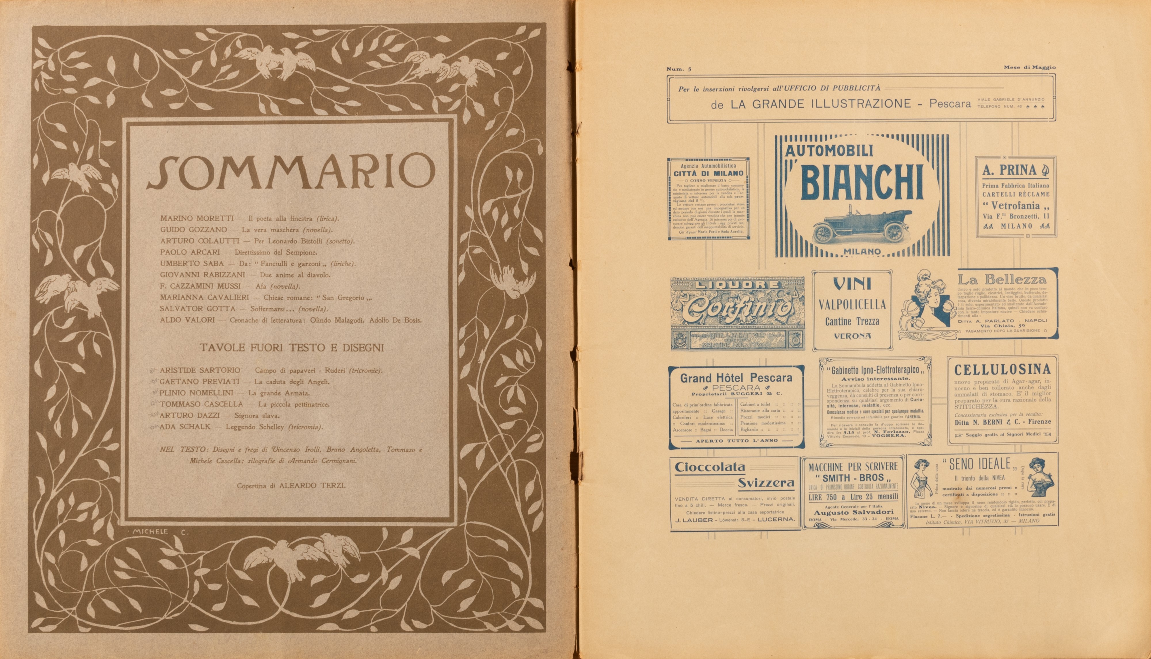 La Grande Illustrazione, Anno i N. 5