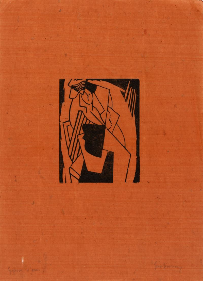 Gino Severini - Gravure D'essai