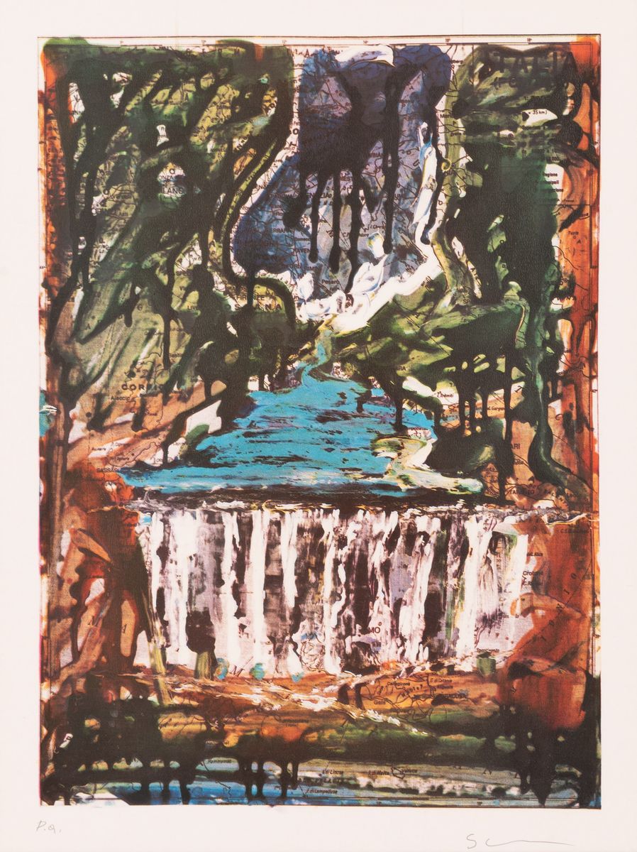 Mario Schifano - Lotto di 3 Serigrafie "autostrade"