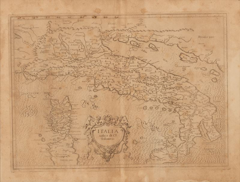 Italia Antica di Cl. Tolomeo