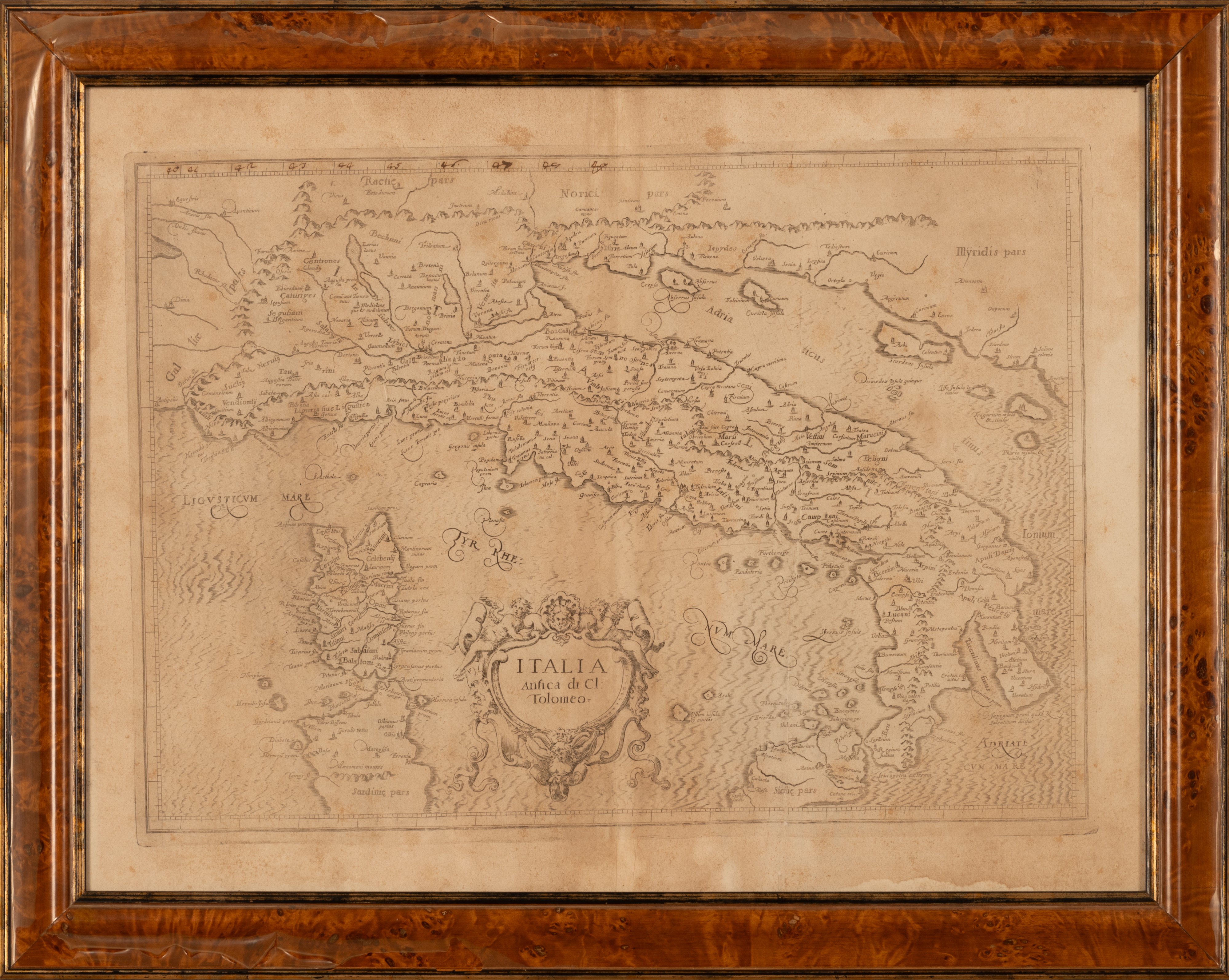Italia Antica di Cl. Tolomeo