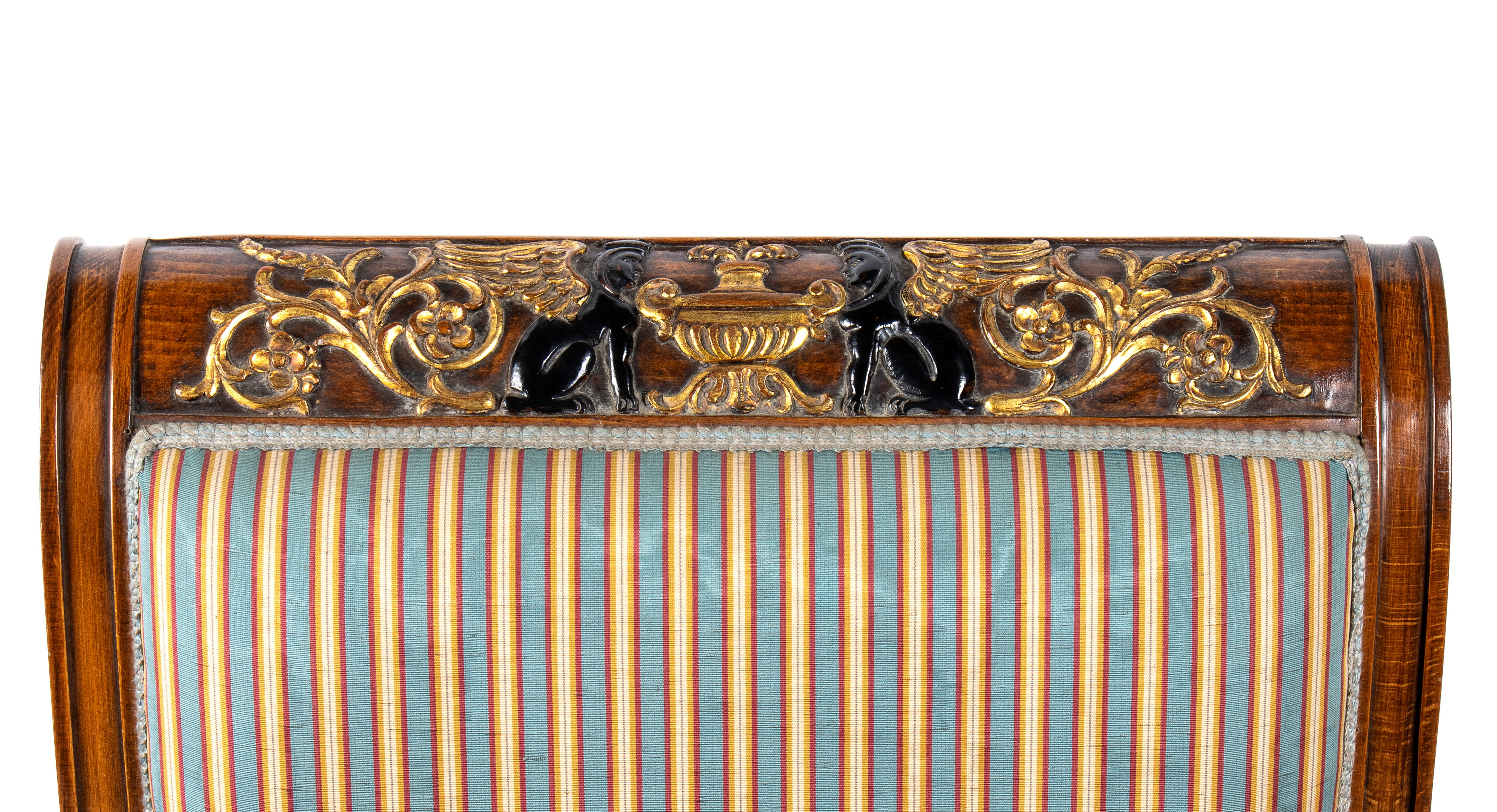 Coppia di sedie in stile Impero