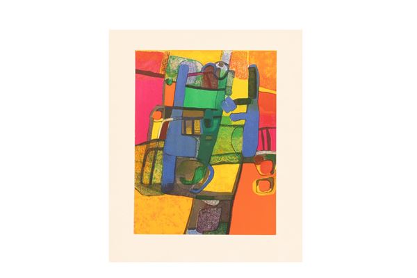 Maurice Est&#232;ve : Composizione  - Litografia su carta spessa - Auction - Gliubich Casa d'Aste
