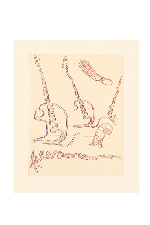 Johnny Friedlaender : Musica polifonica  - Litografia su carta spessa - Auction - Gliubich Casa d'Aste