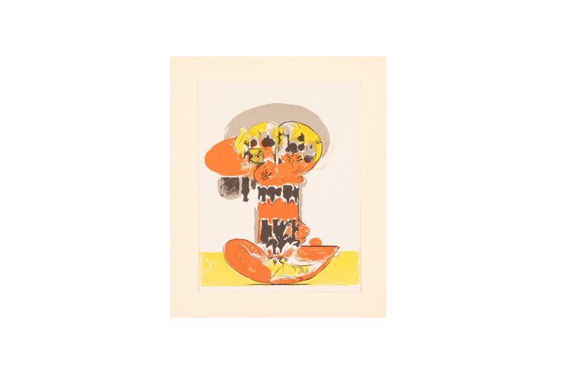 Composizione in giallo e rosso