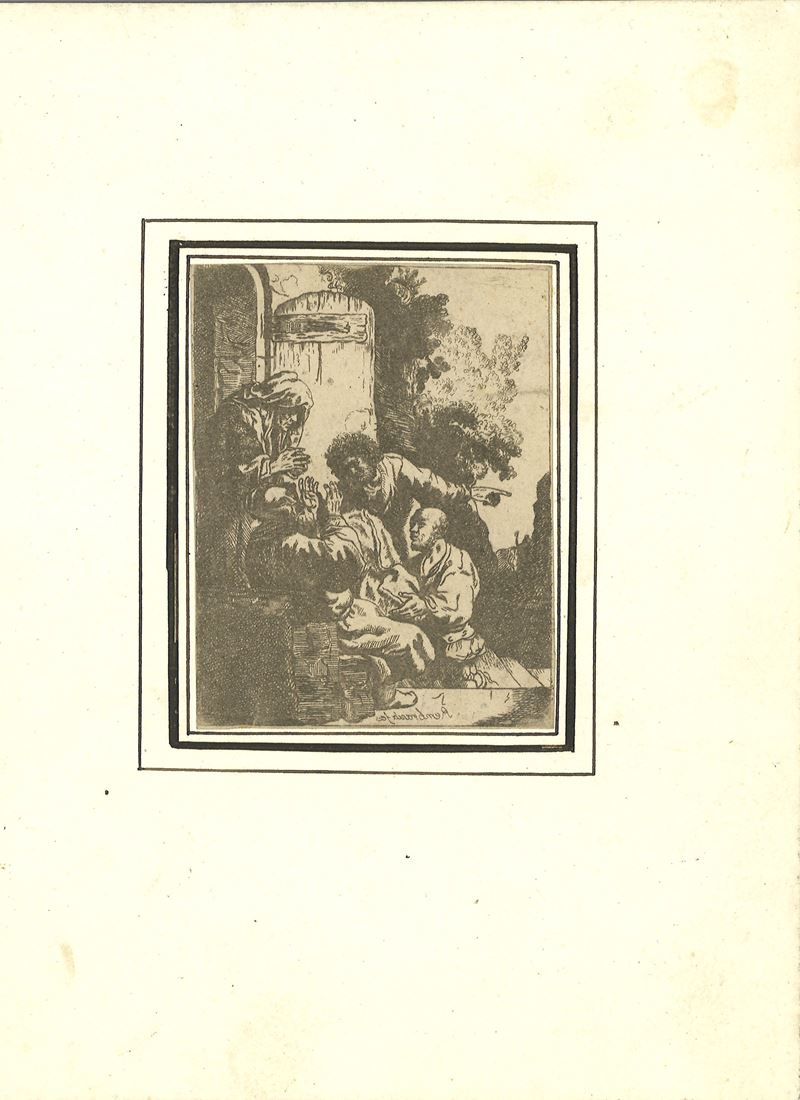 Rembrandt Harmenszoon Van Rijn - Il Mantello di Giuseppe Portato a Giacobbe