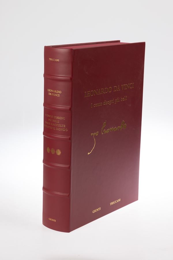 Leonardo Da Vinci «I cento disegni più belli dalle raccolte di tutto il mondo, scelti e presentati da Carlo Pedretti, catalogo a cura di Sara Taglialagamba».