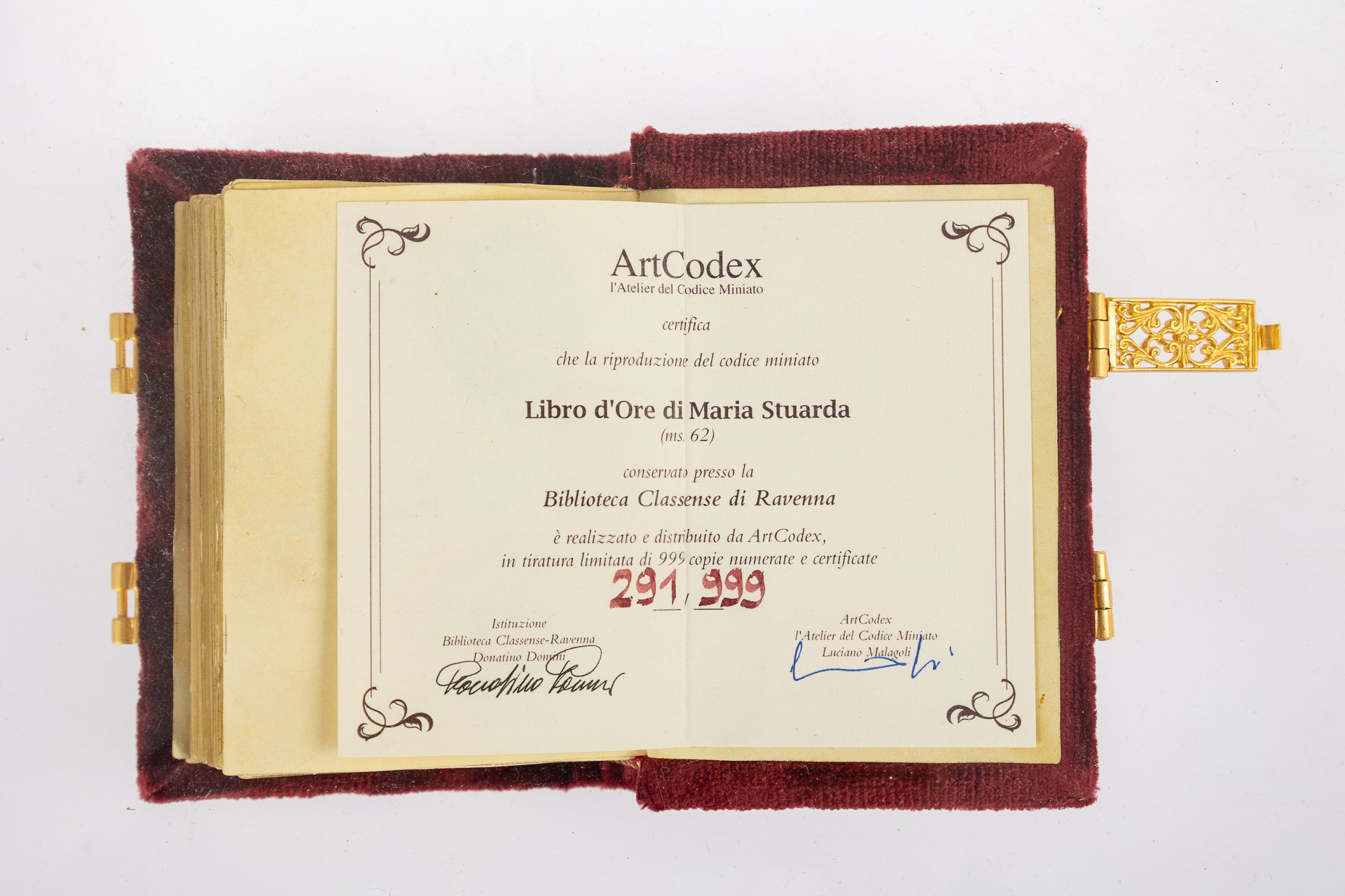 Libro d’Ore di Maria Stuarda (Hours of Mary Stuart), Ms.62 della Biblioteca Classense di Ravenna....