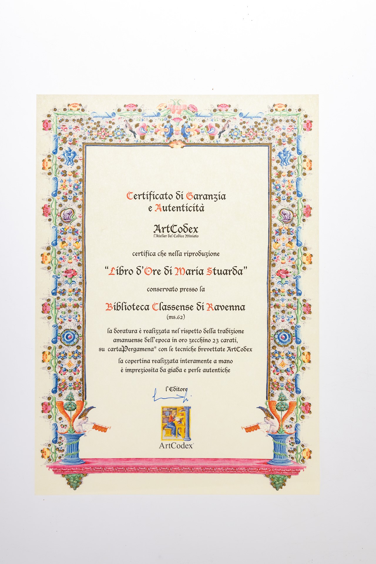 Libro d’Ore di Maria Stuarda (Hours of Mary Stuart), Ms.62 della Biblioteca Classense di Ravenna....