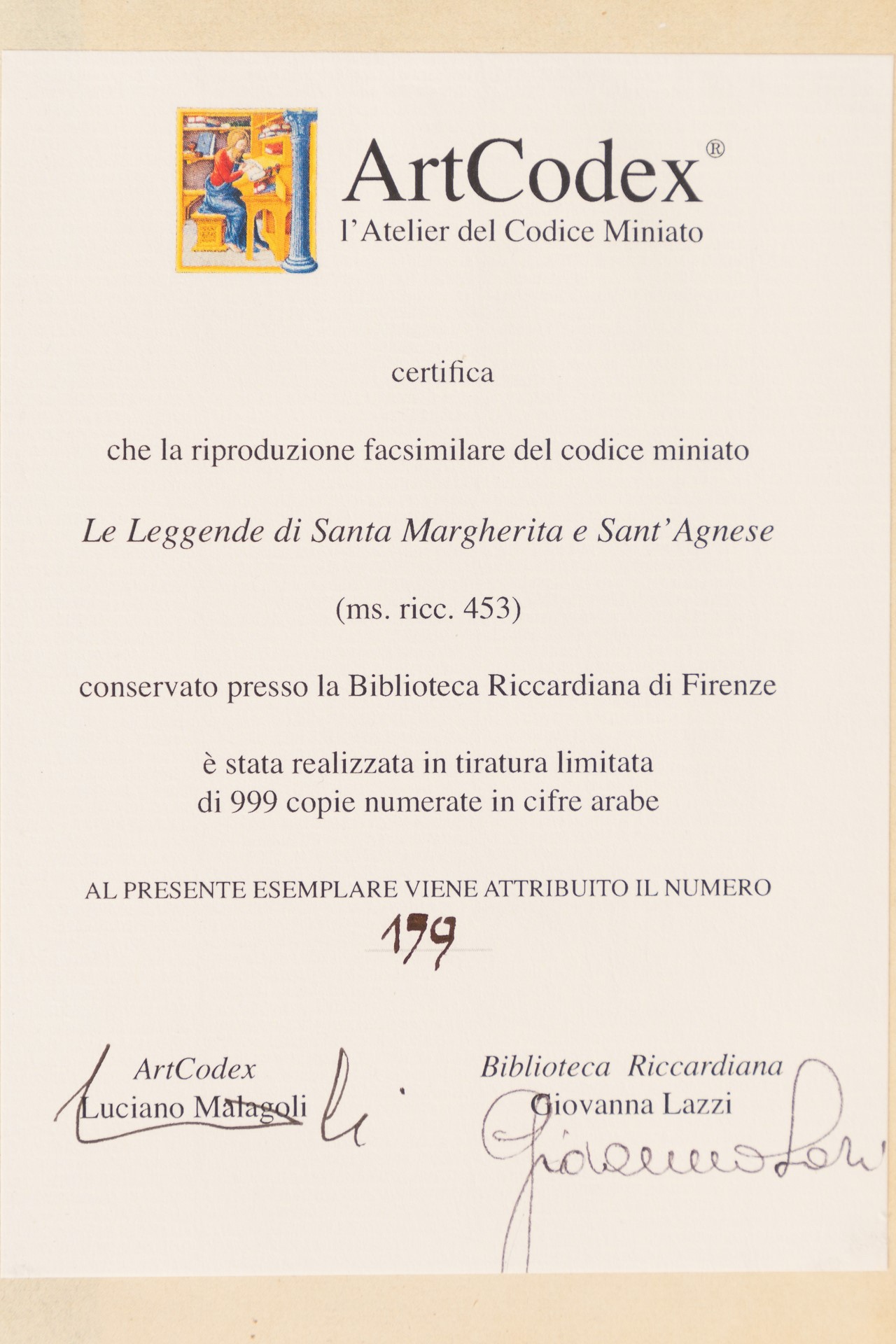 Le Leggende di Santa Margherita e Sant’ Agnese (Legends of Saint Margaret and Saint Agnes)