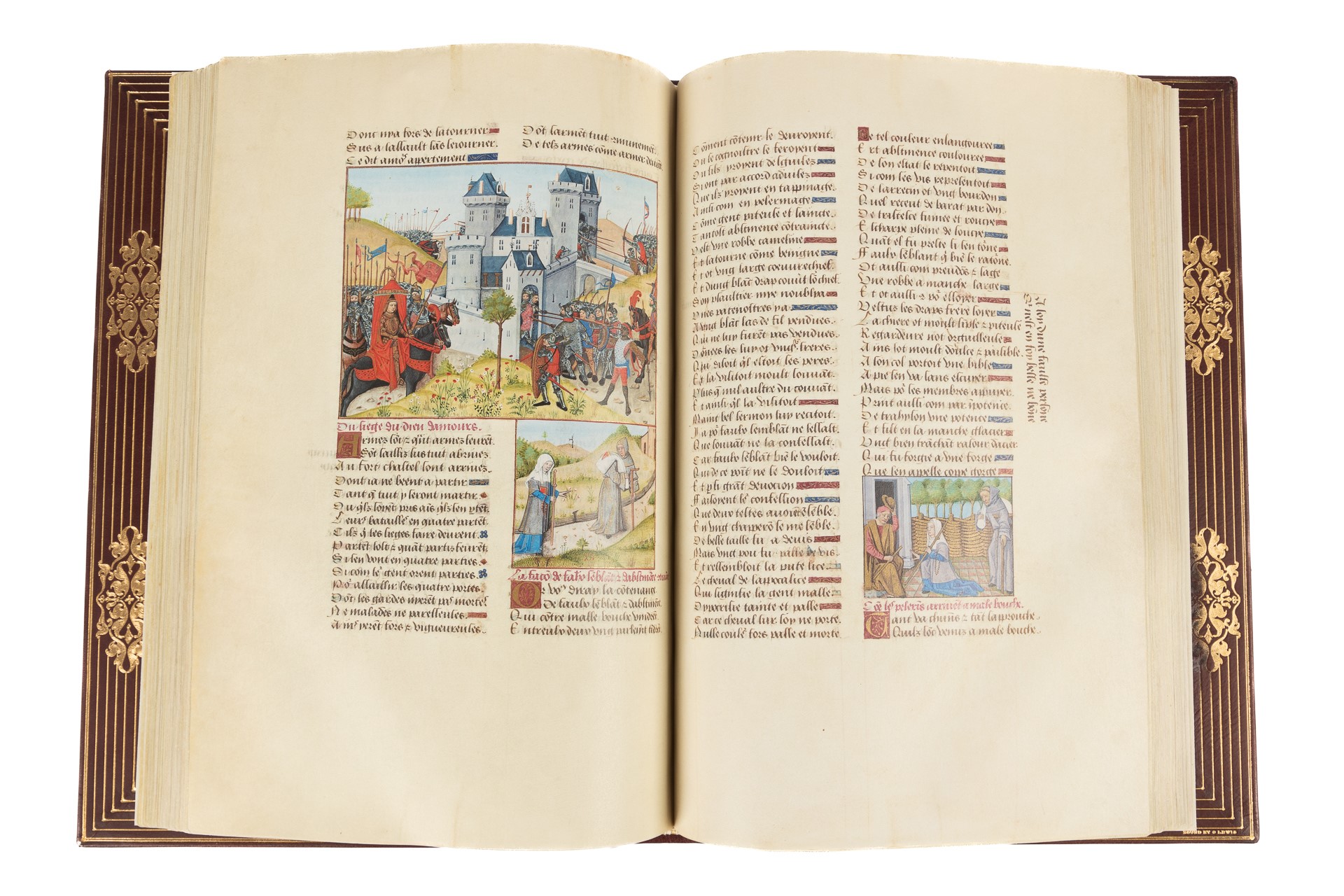 Roman de la Rose. Manoscritto Douce 195 Oxford, Bodleian Library,