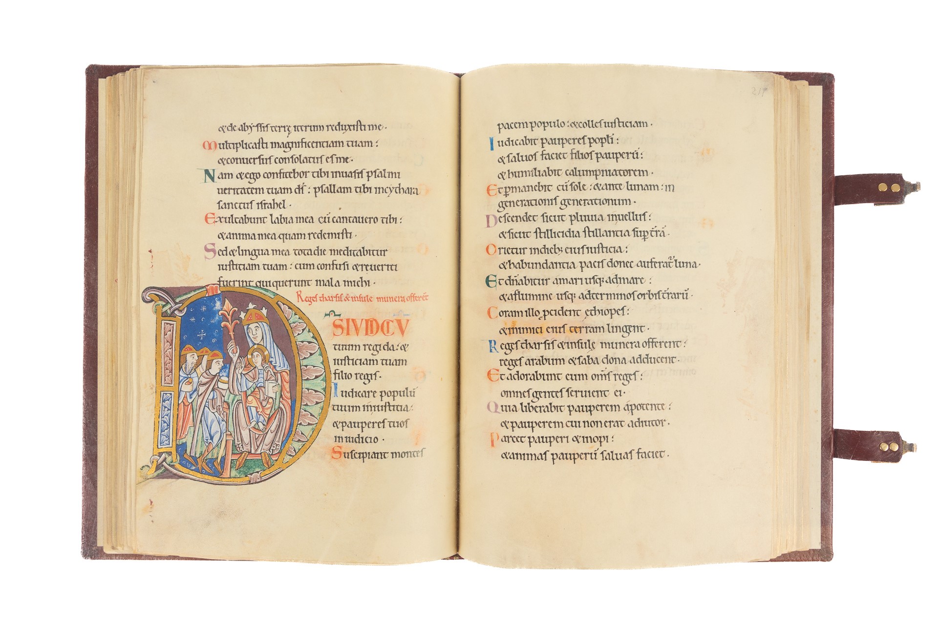 Il Salterio di St. Albans, St. Alban’s Psalter. Hildesheim, Dombibliothek Hildesheim (MS St. God....