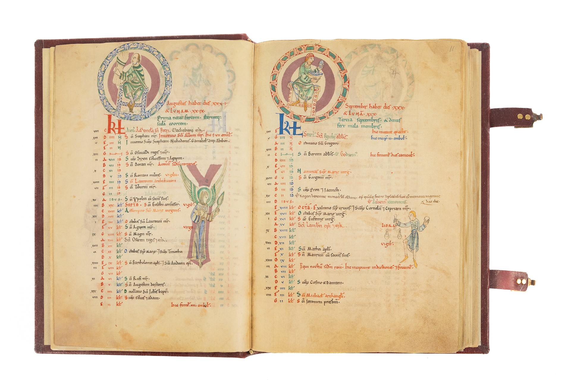 Il Salterio di St. Albans, St. Alban’s Psalter. Hildesheim, Dombibliothek Hildesheim (MS St. God....