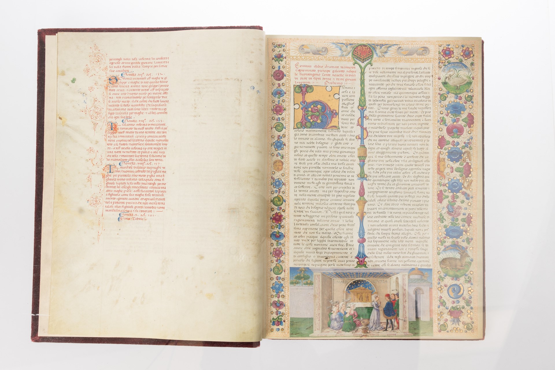 Il Decameron. Giovanni Boccaccio. Bodleian Library di Oxford (ms. Holkam Misc. 49). Istituto dell...