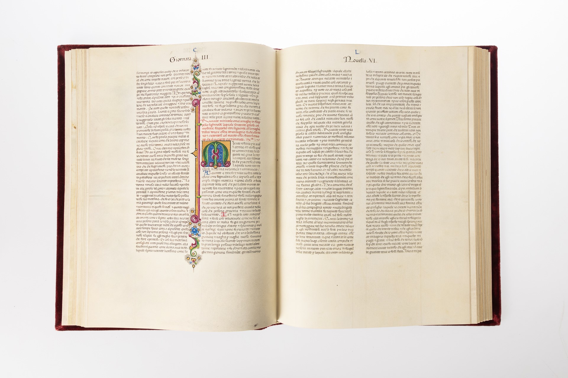 Il Decameron. Giovanni Boccaccio. Bodleian Library di Oxford (ms. Holkam Misc. 49). Istituto dell...