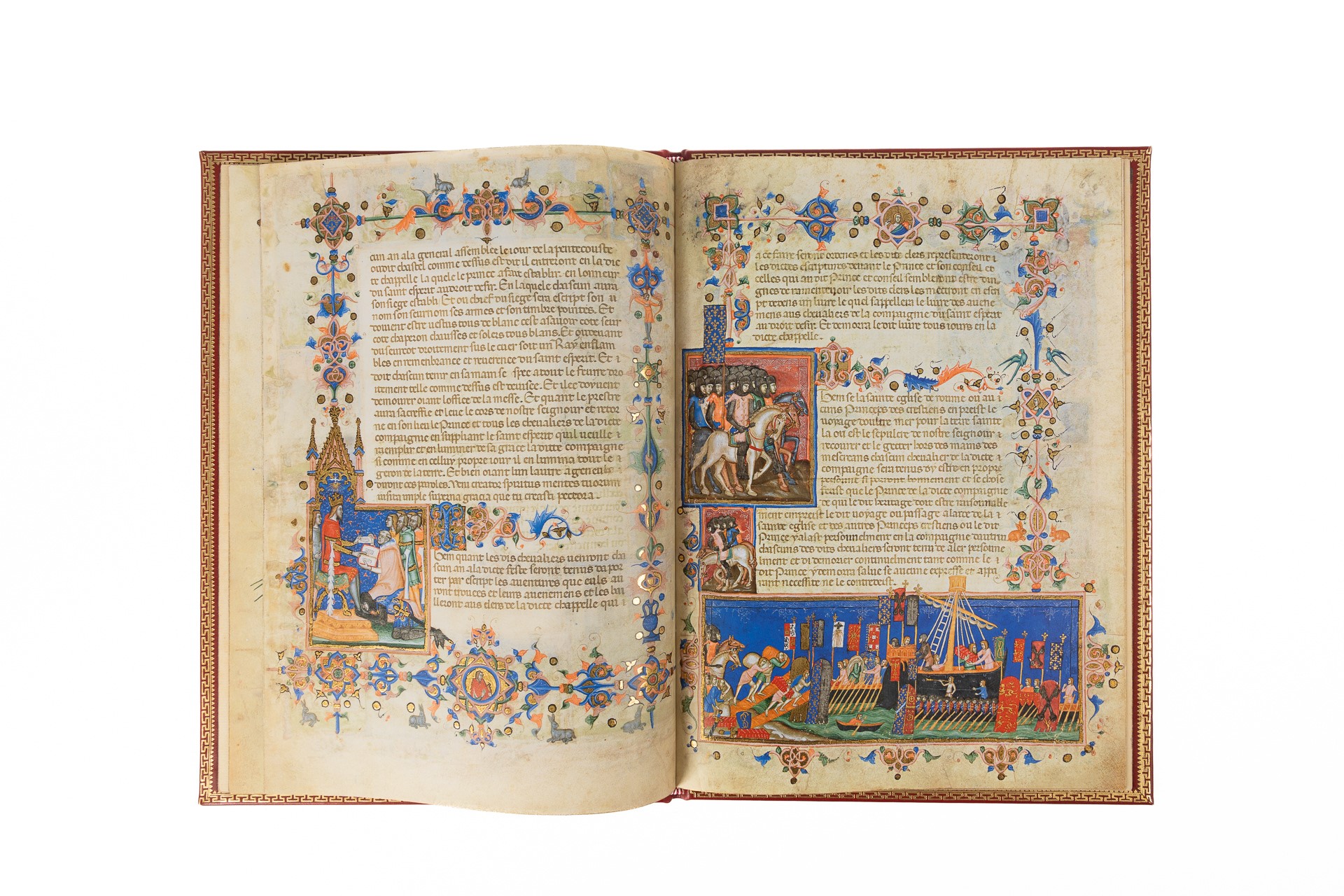 Le regole della cavalleria (Il manoscritto Français 4274; Status de l’Ordre di St. Esprit au droi...